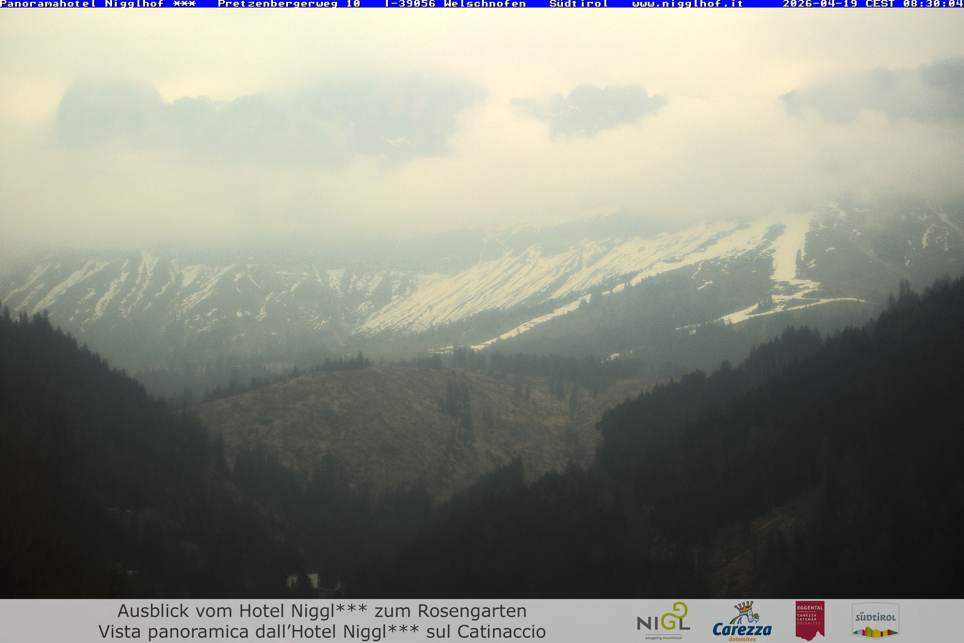 Archiv Foto Webcam Welschnofen: Hotel Nigglhof