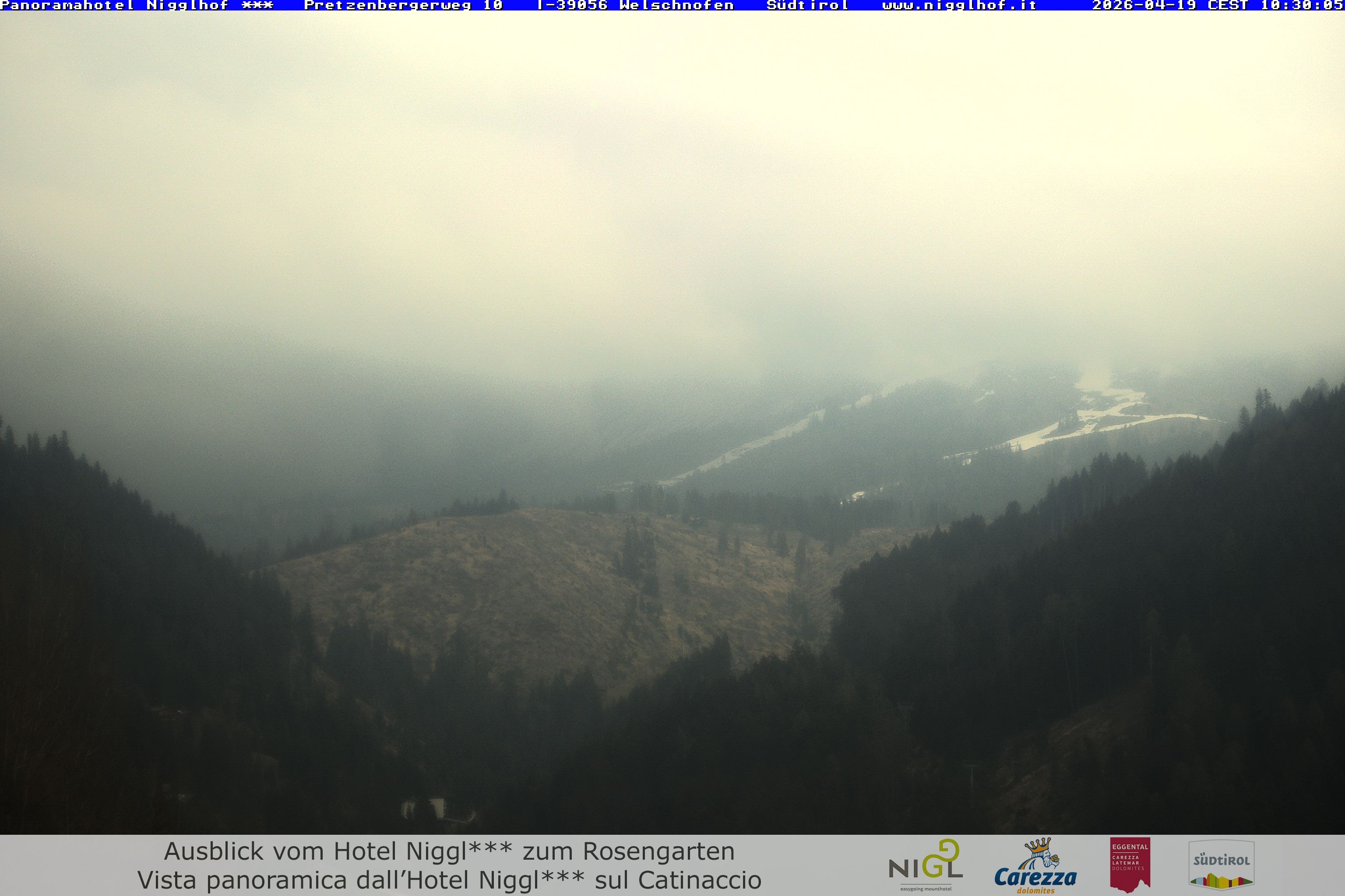 Archiv Foto Webcam Welschnofen: Hotel Nigglhof