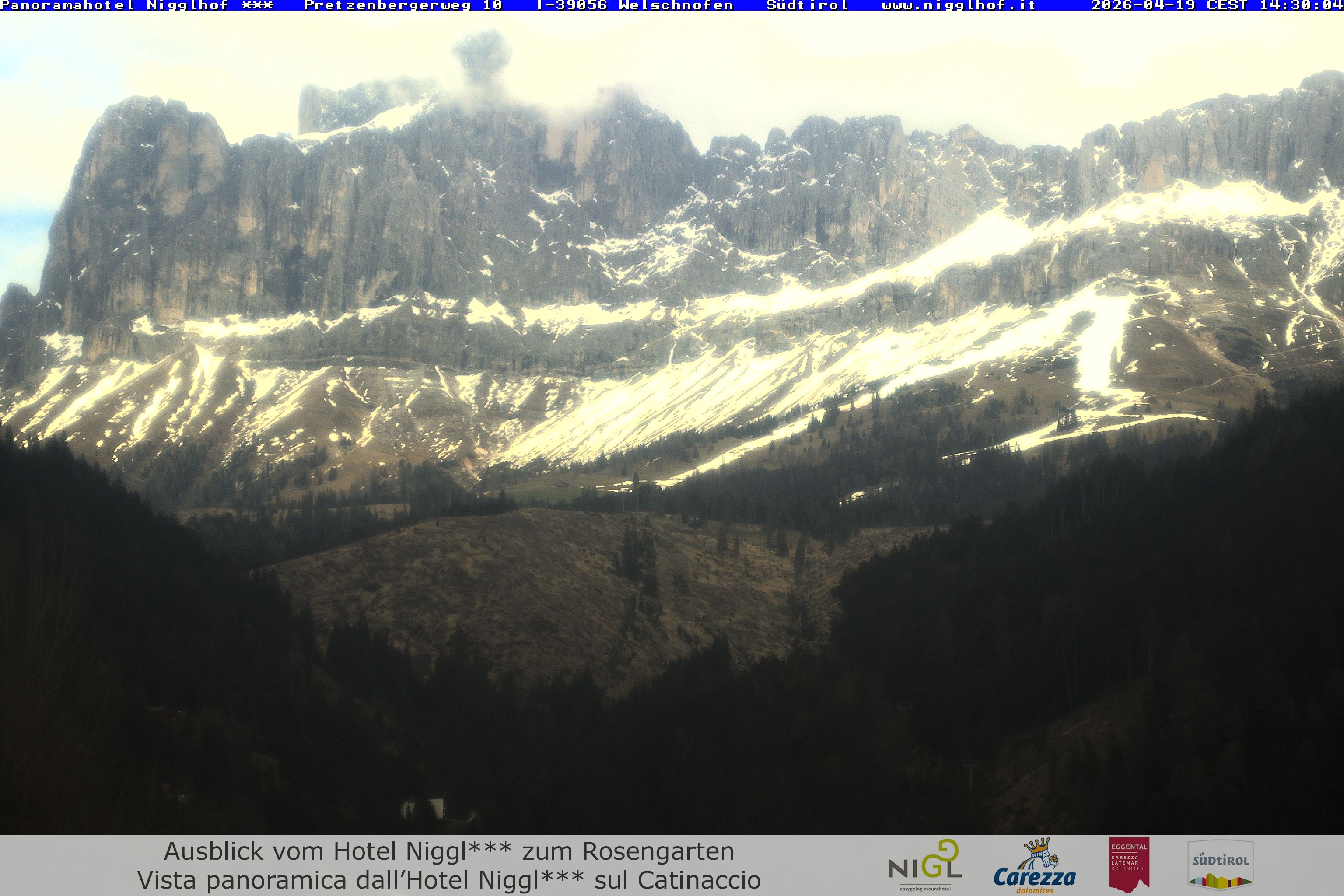 Archiv Foto Webcam Welschnofen: Hotel Nigglhof