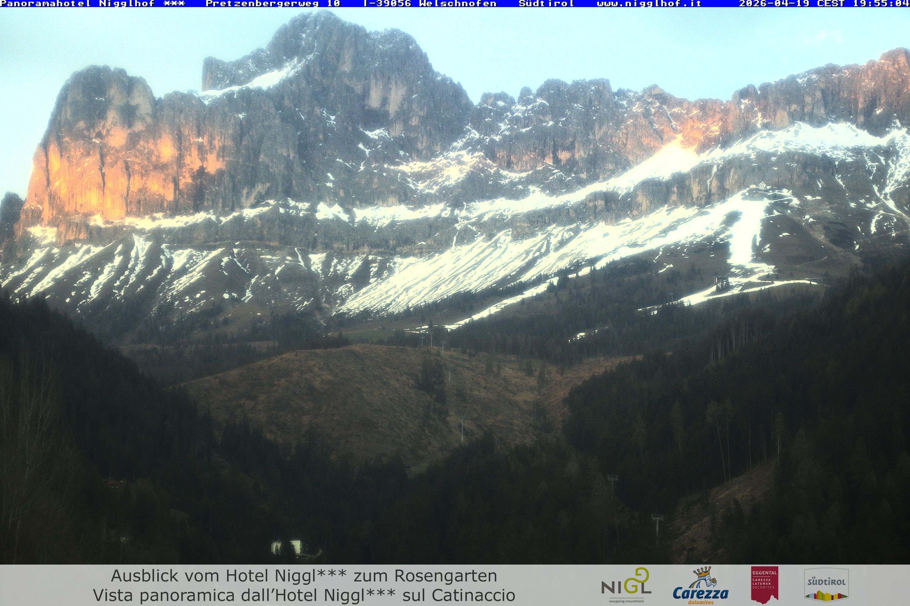 Archiv Foto Webcam Welschnofen: Hotel Nigglhof