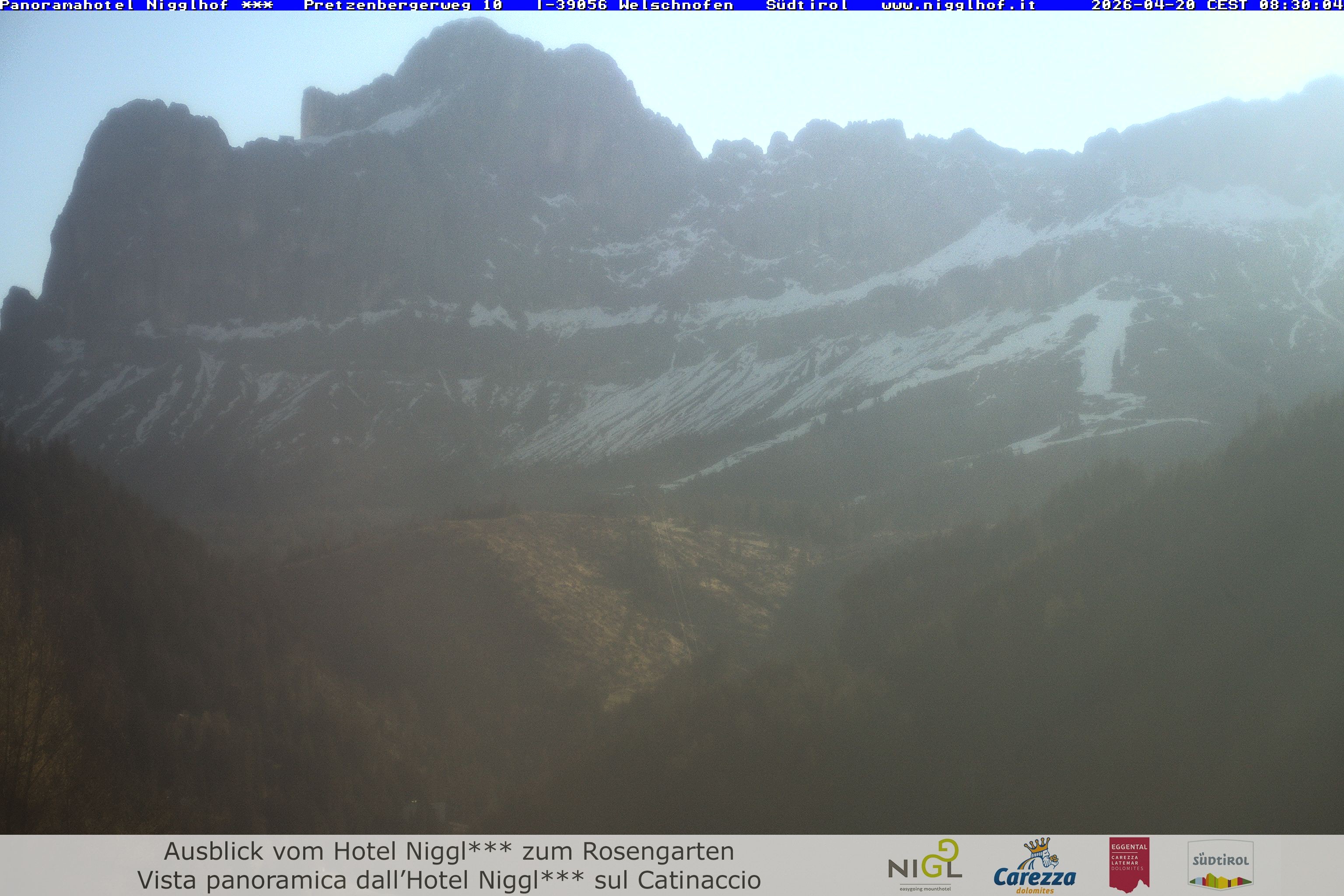 Archiv Foto Webcam Welschnofen: Hotel Nigglhof