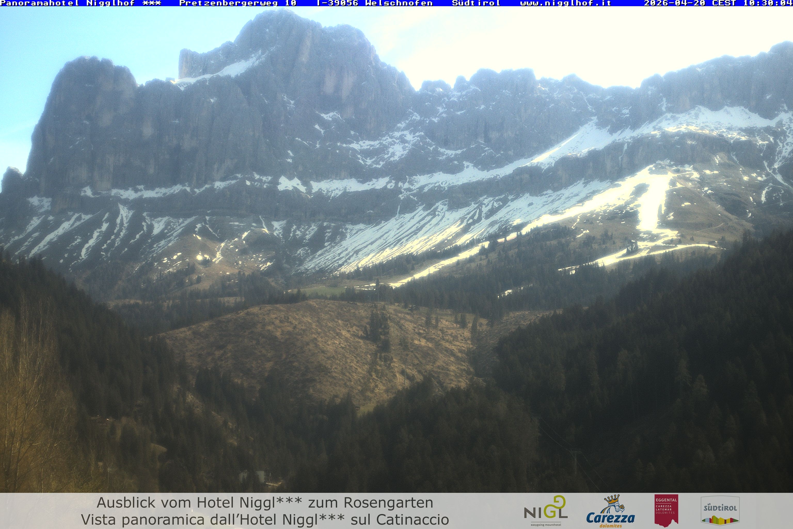 Archiv Foto Webcam Welschnofen: Hotel Nigglhof