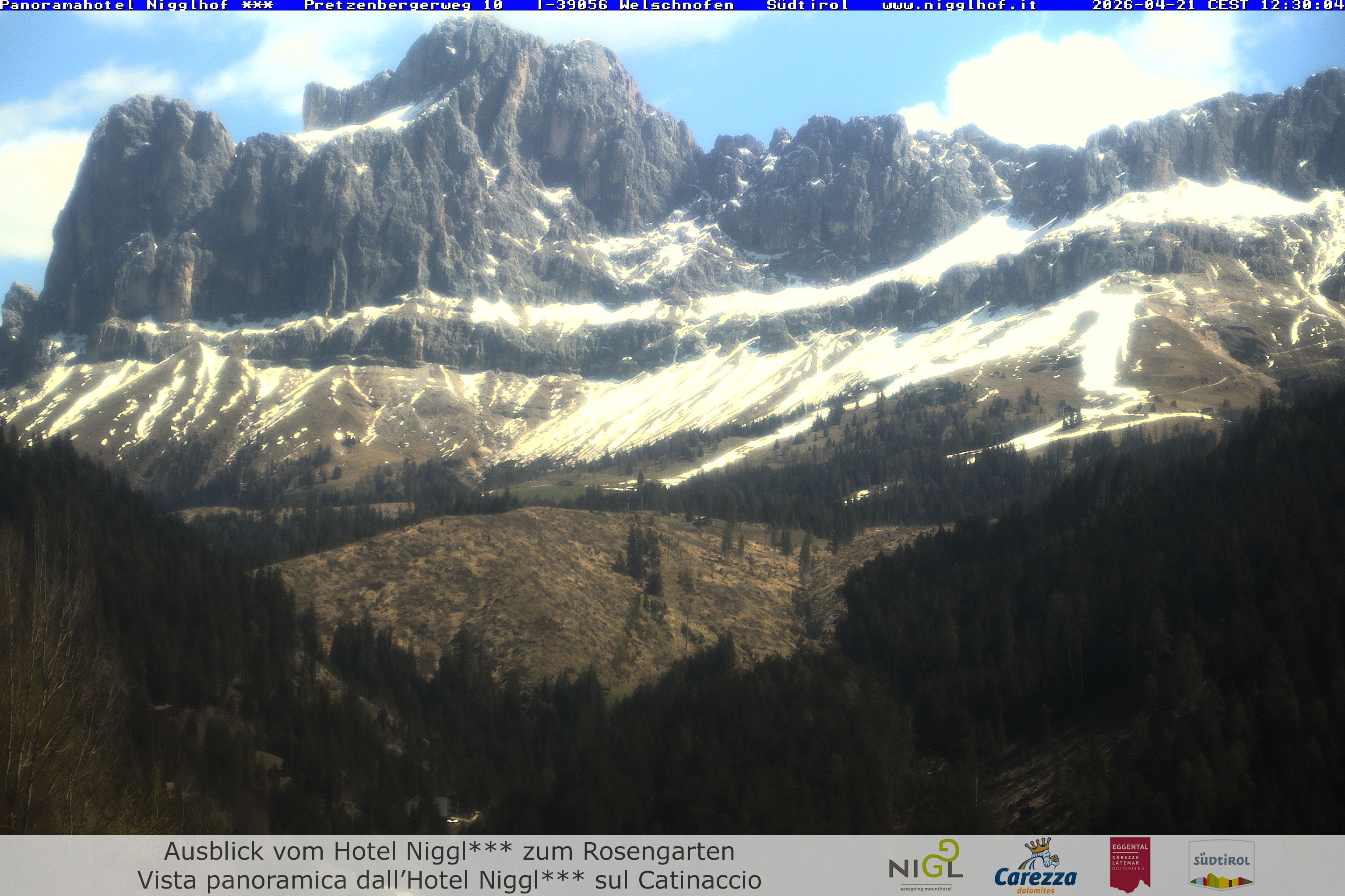 Archiv Foto Webcam Welschnofen: Hotel Nigglhof