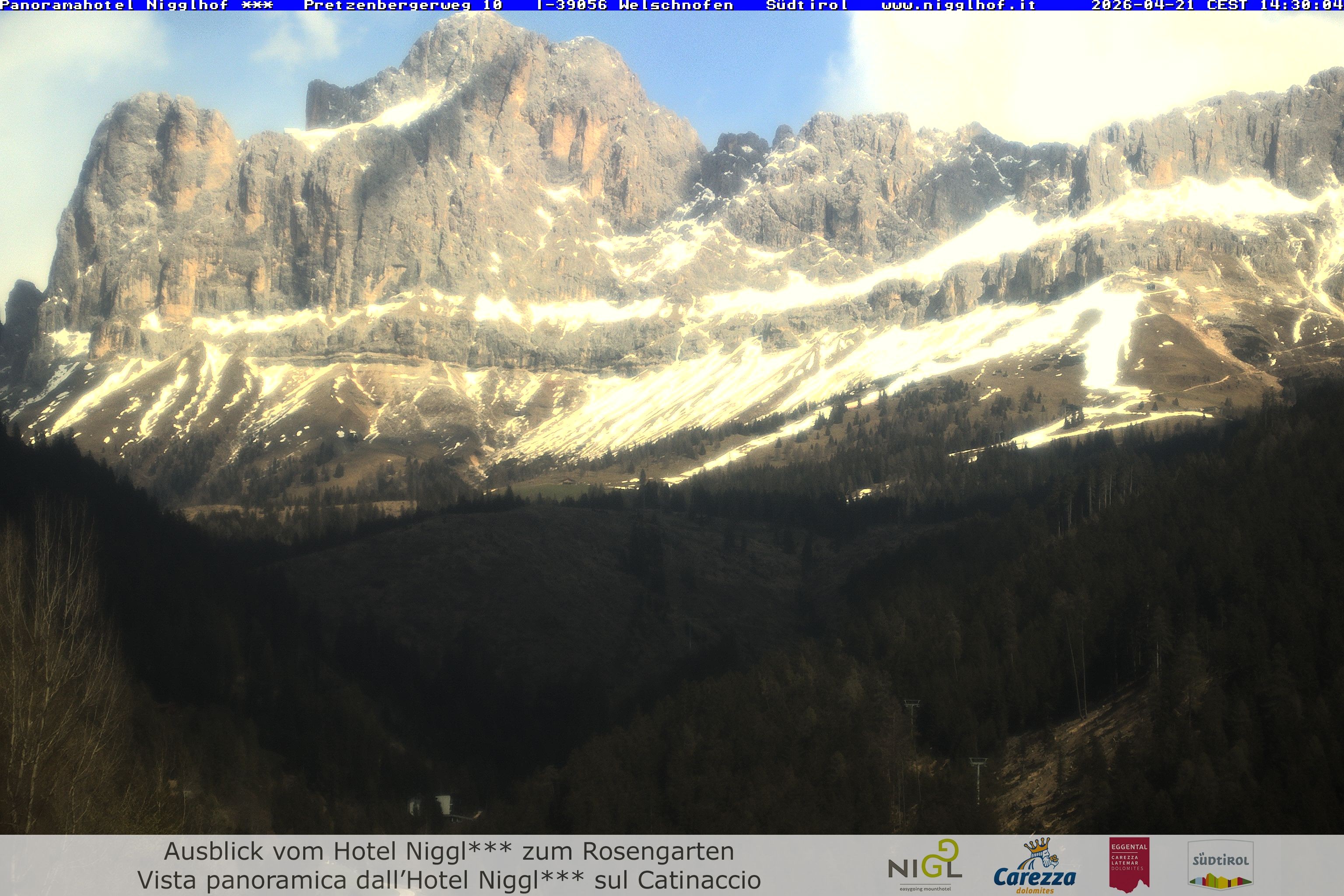 Archiv Foto Webcam Welschnofen: Hotel Nigglhof