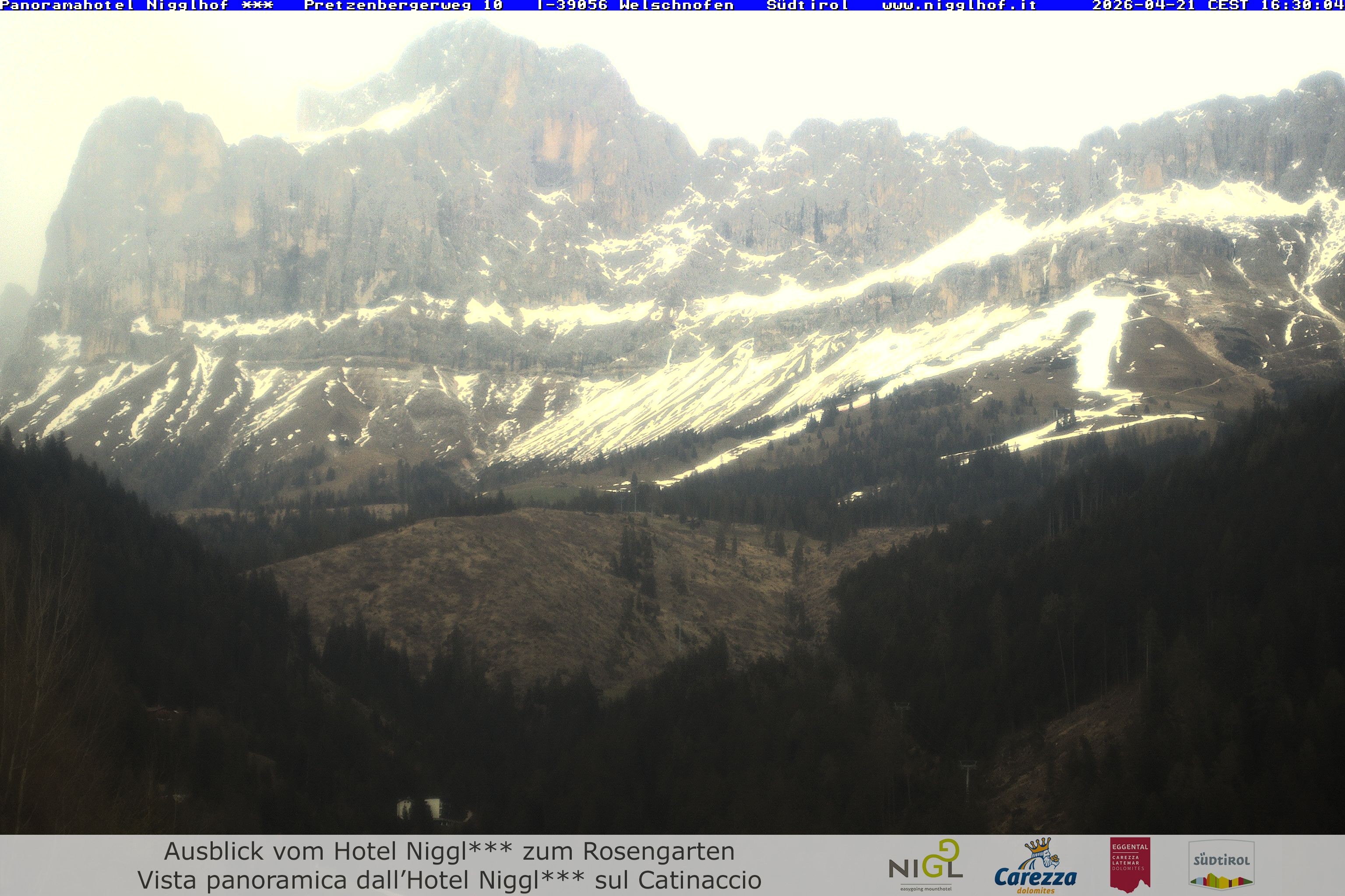 Archiv Foto Webcam Welschnofen: Hotel Nigglhof