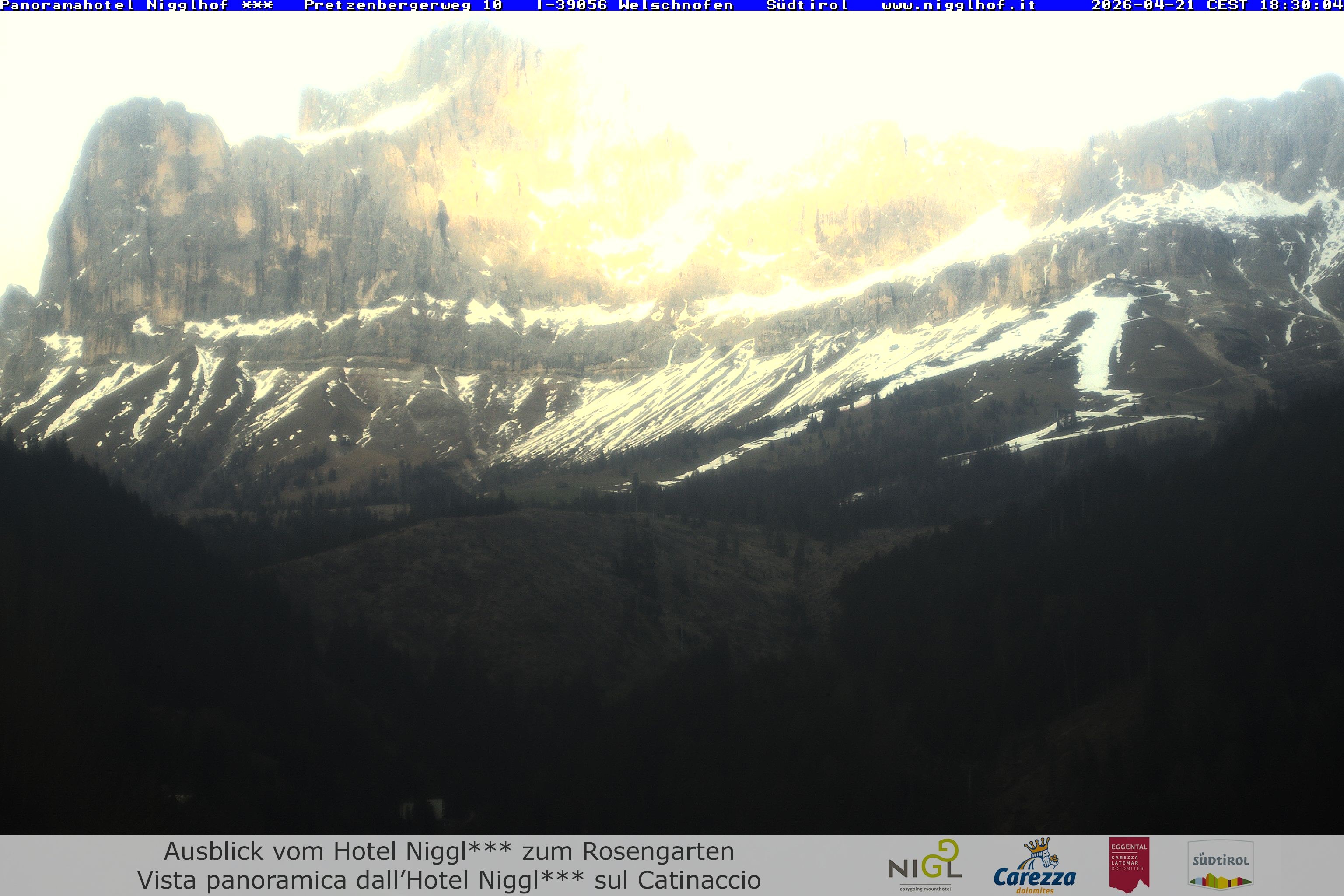 Archiv Foto Webcam Welschnofen: Hotel Nigglhof