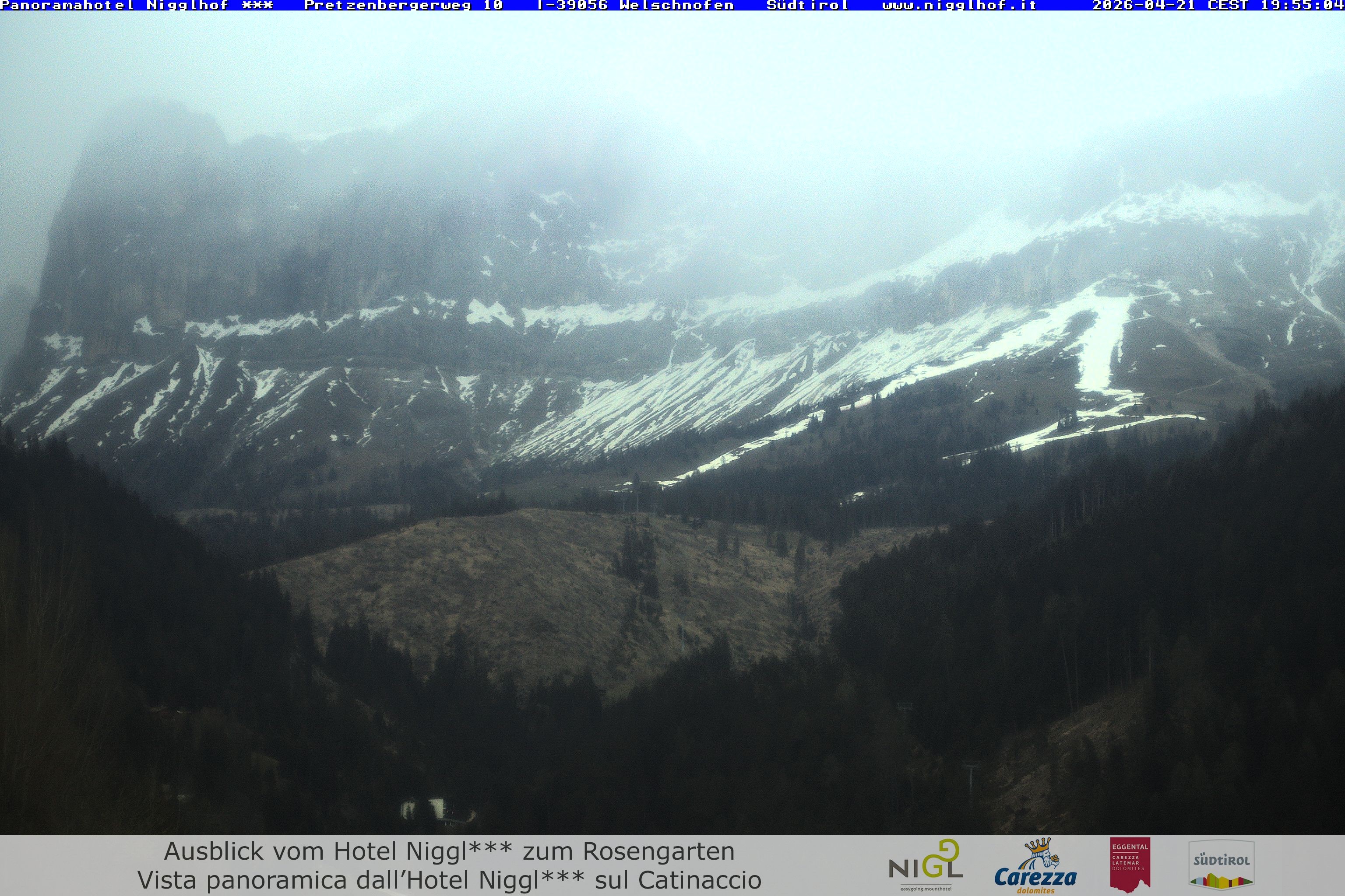 Archived image Webcam Welschnofen: Hotel Nigglhof