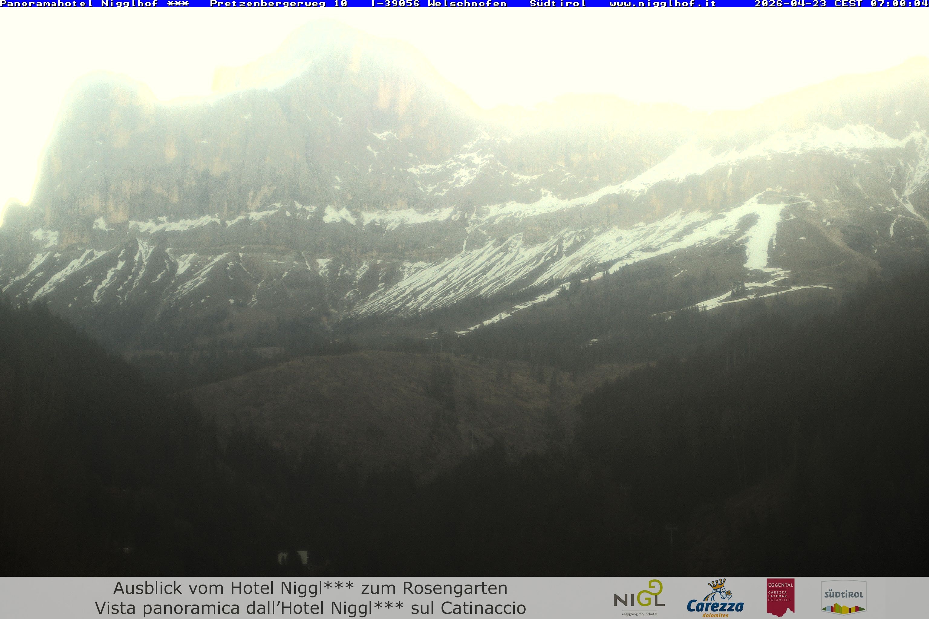 Archiv Foto Webcam Welschnofen: Hotel Nigglhof