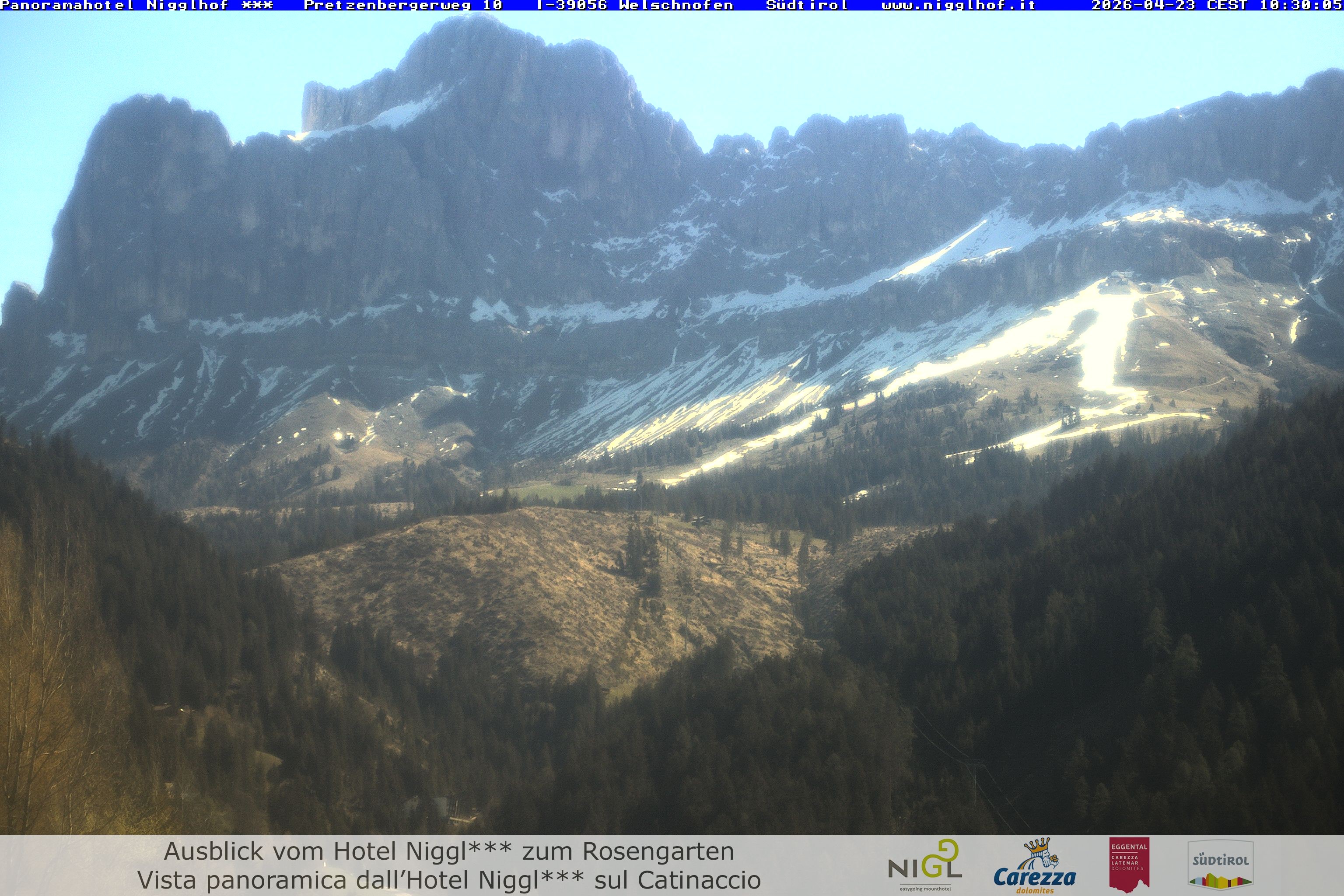 Archiv Foto Webcam Welschnofen: Hotel Nigglhof