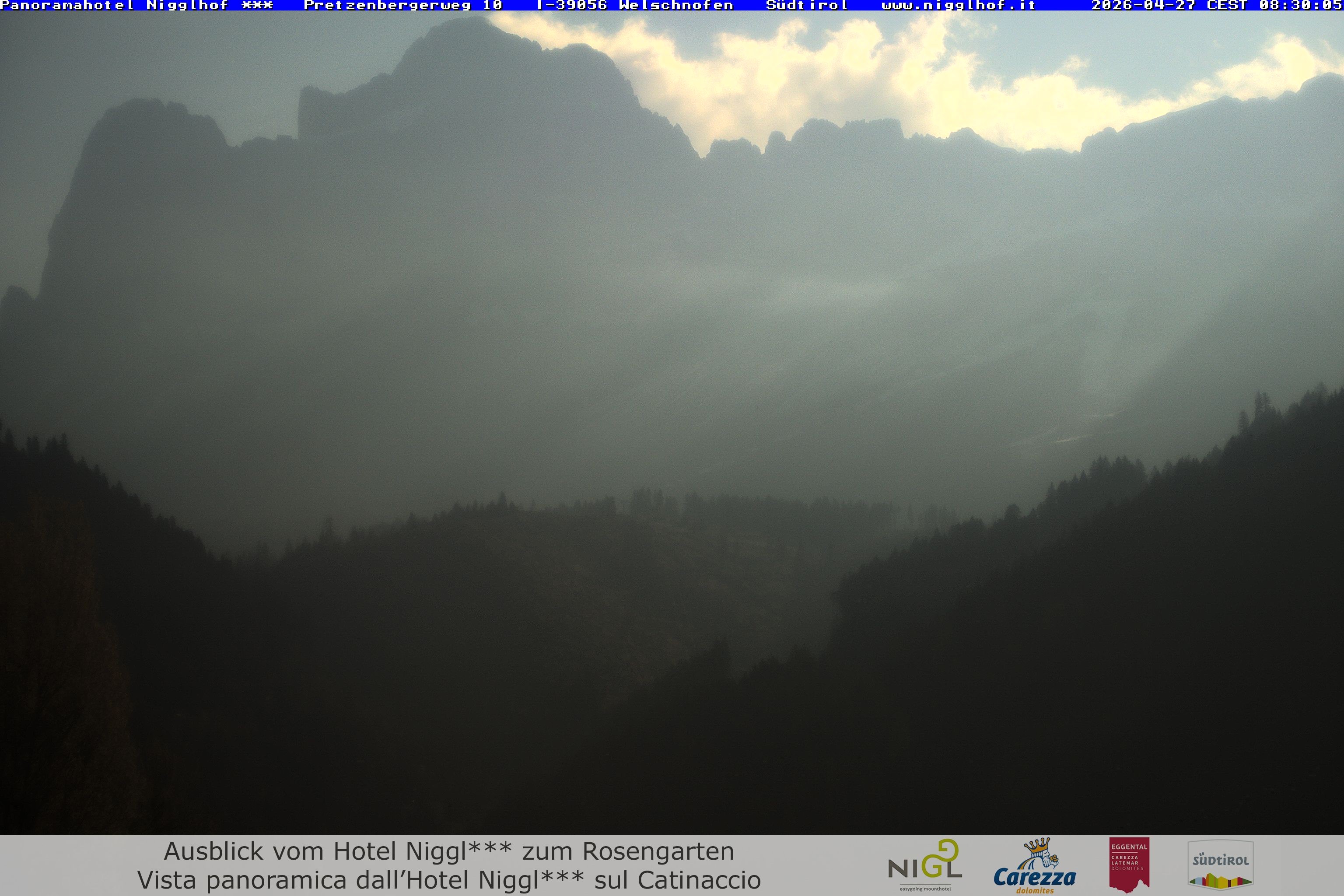 Archived image Webcam Welschnofen: Hotel Nigglhof