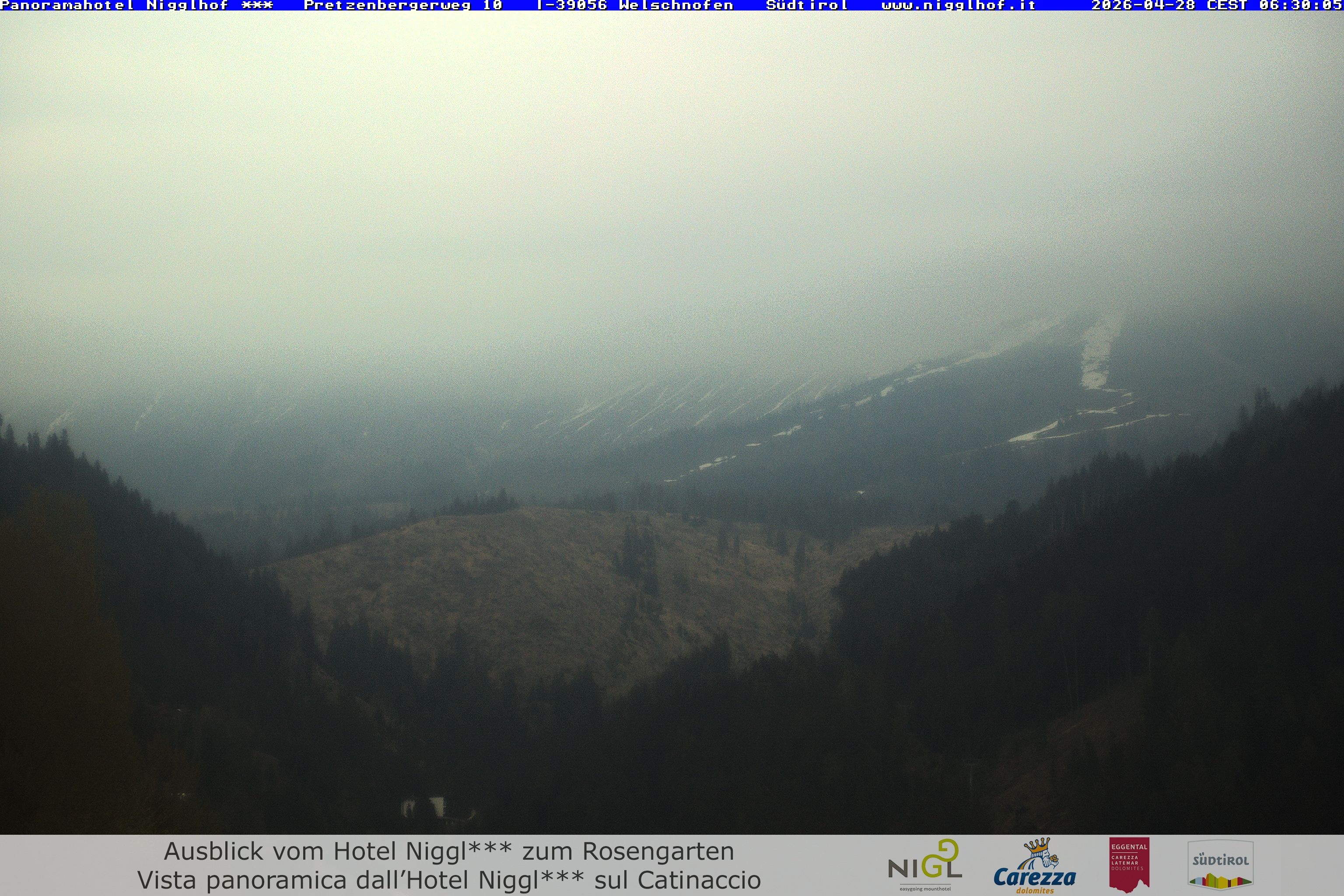 Archived image Webcam Welschnofen: Hotel Nigglhof