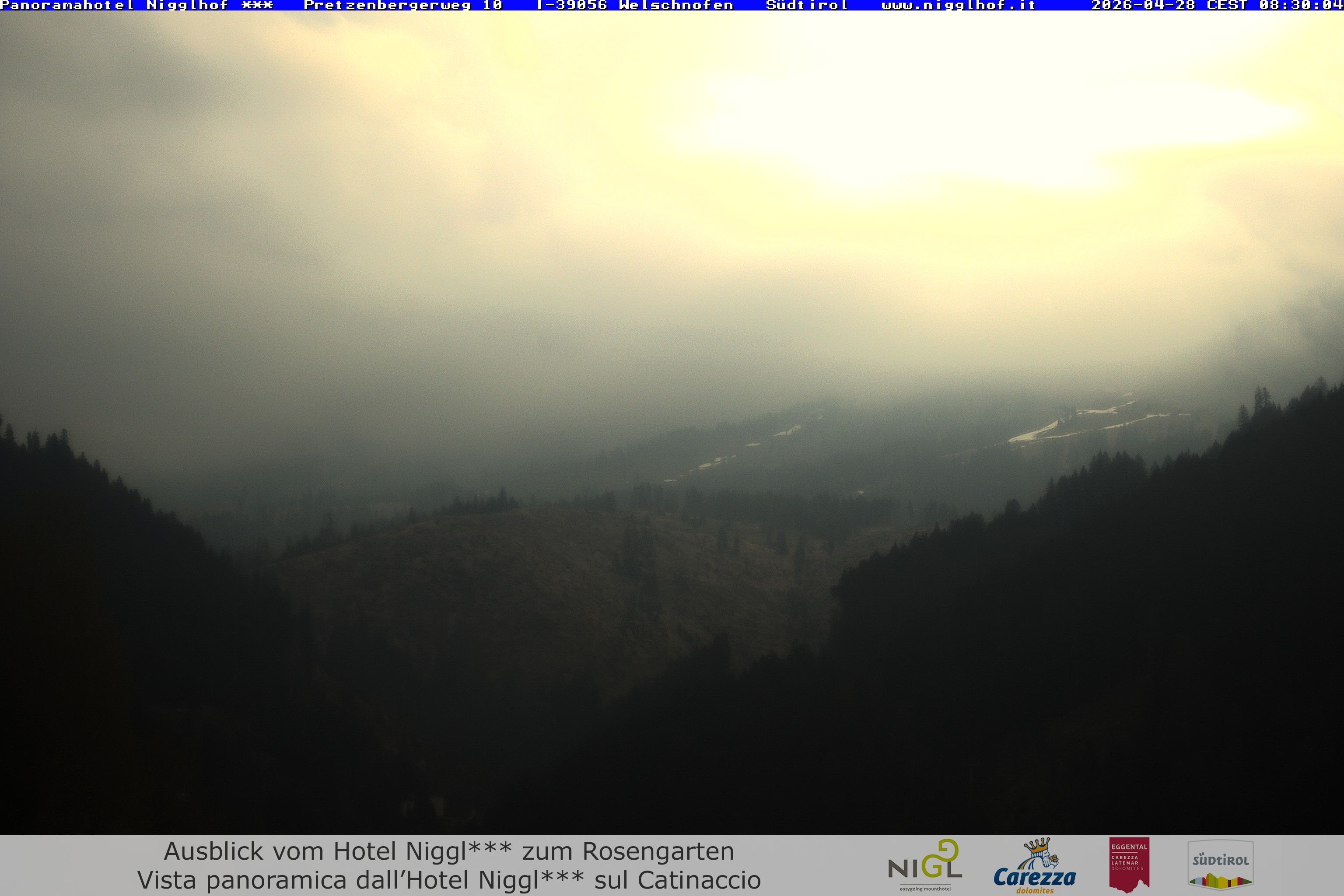 Archived image Webcam Welschnofen: Hotel Nigglhof