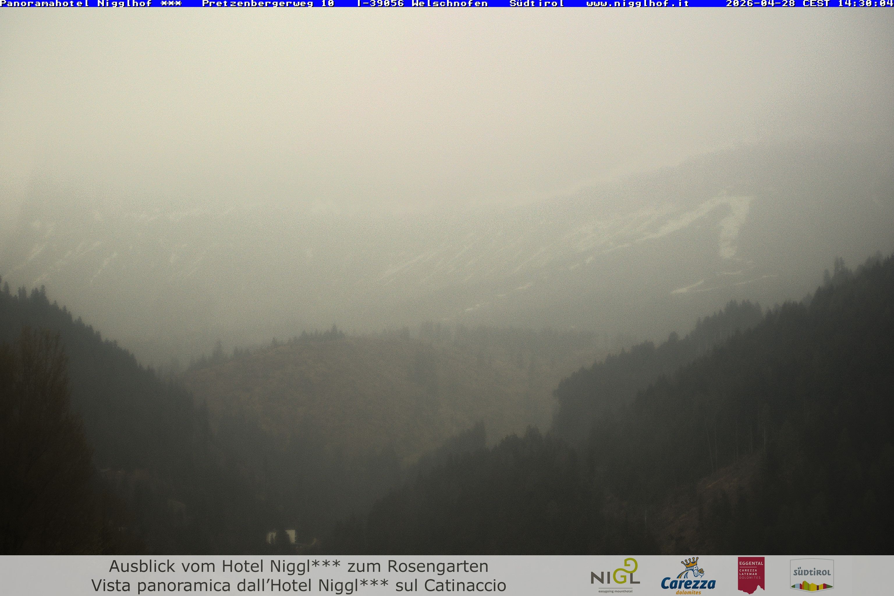 Archived image Webcam Welschnofen: Hotel Nigglhof