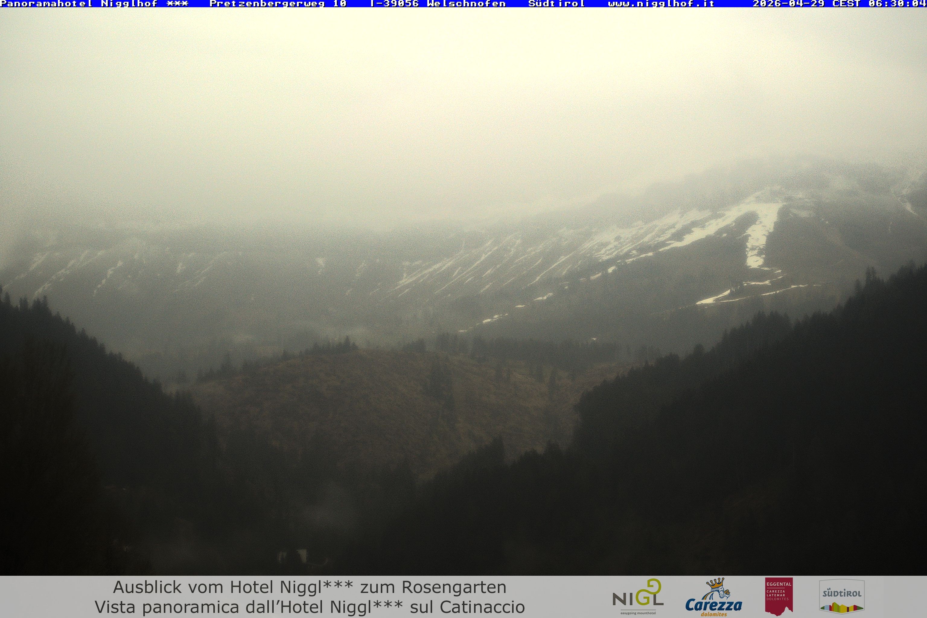 Archiv Foto Webcam Welschnofen: Hotel Nigglhof