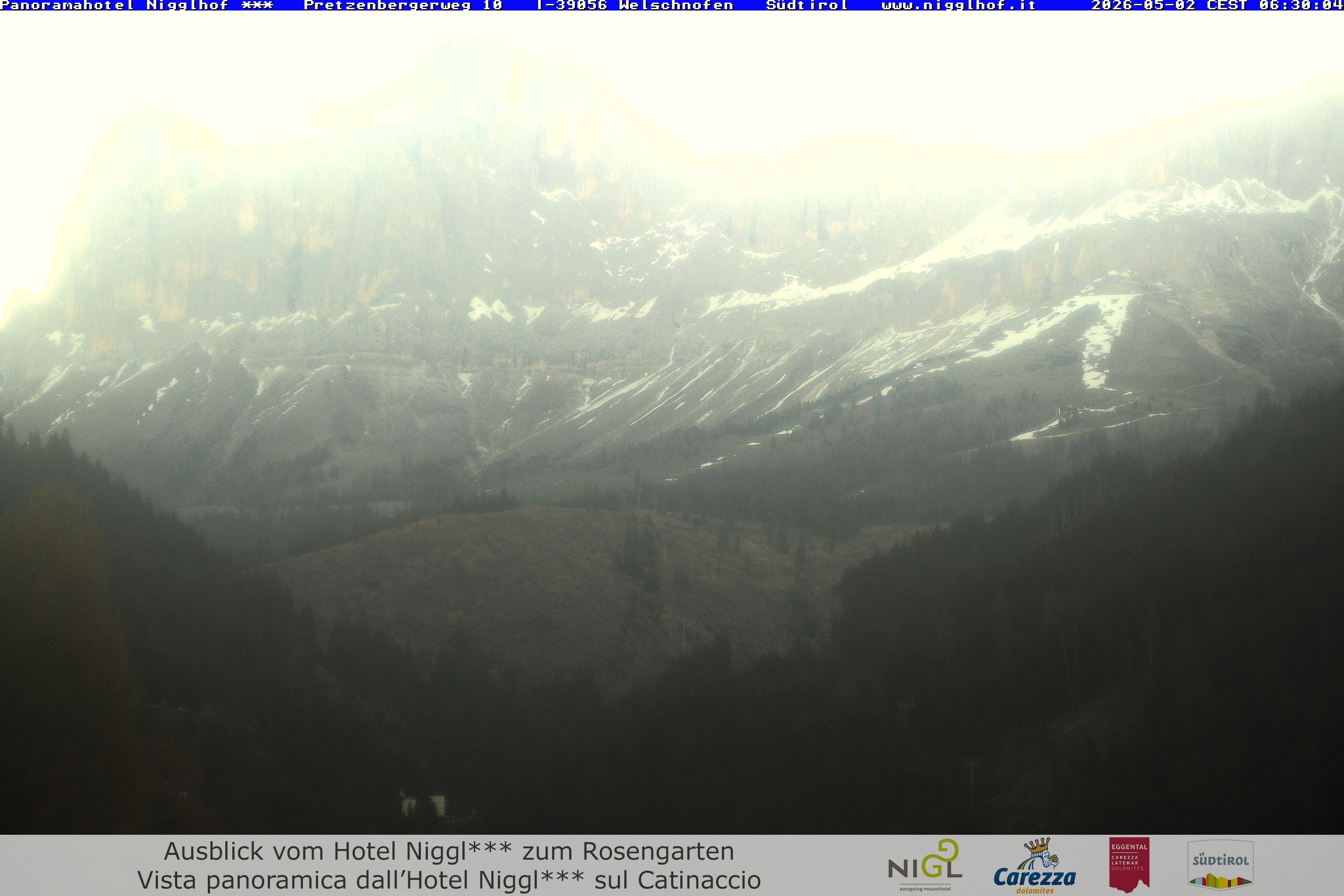 Archiv Foto Webcam Welschnofen: Hotel Nigglhof