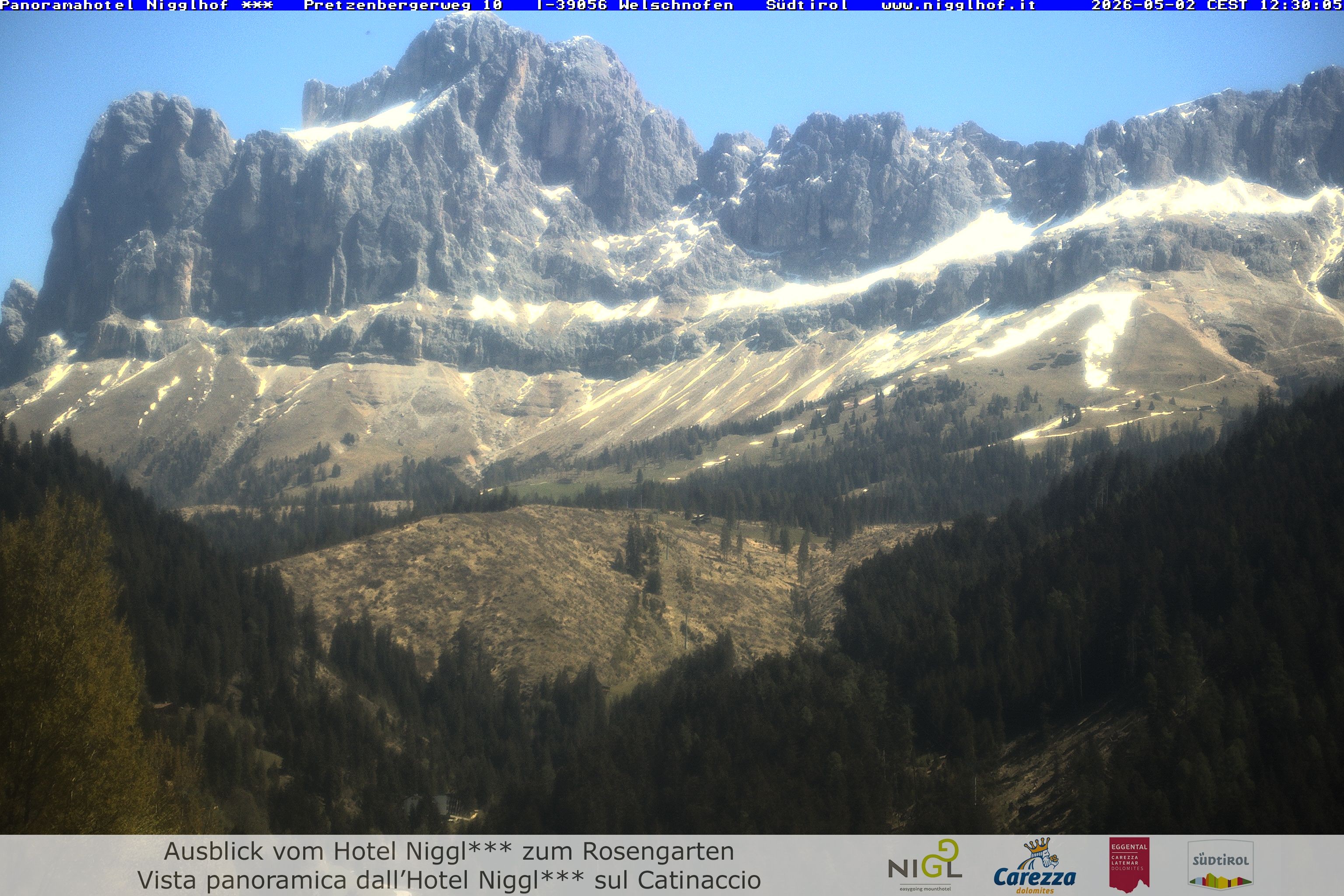 Archiv Foto Webcam Welschnofen: Hotel Nigglhof