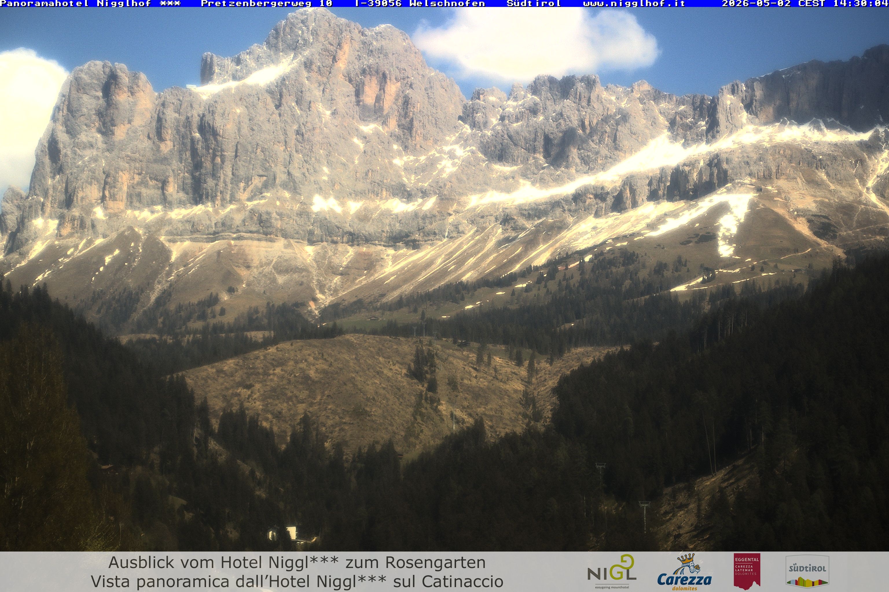 Archiv Foto Webcam Welschnofen: Hotel Nigglhof