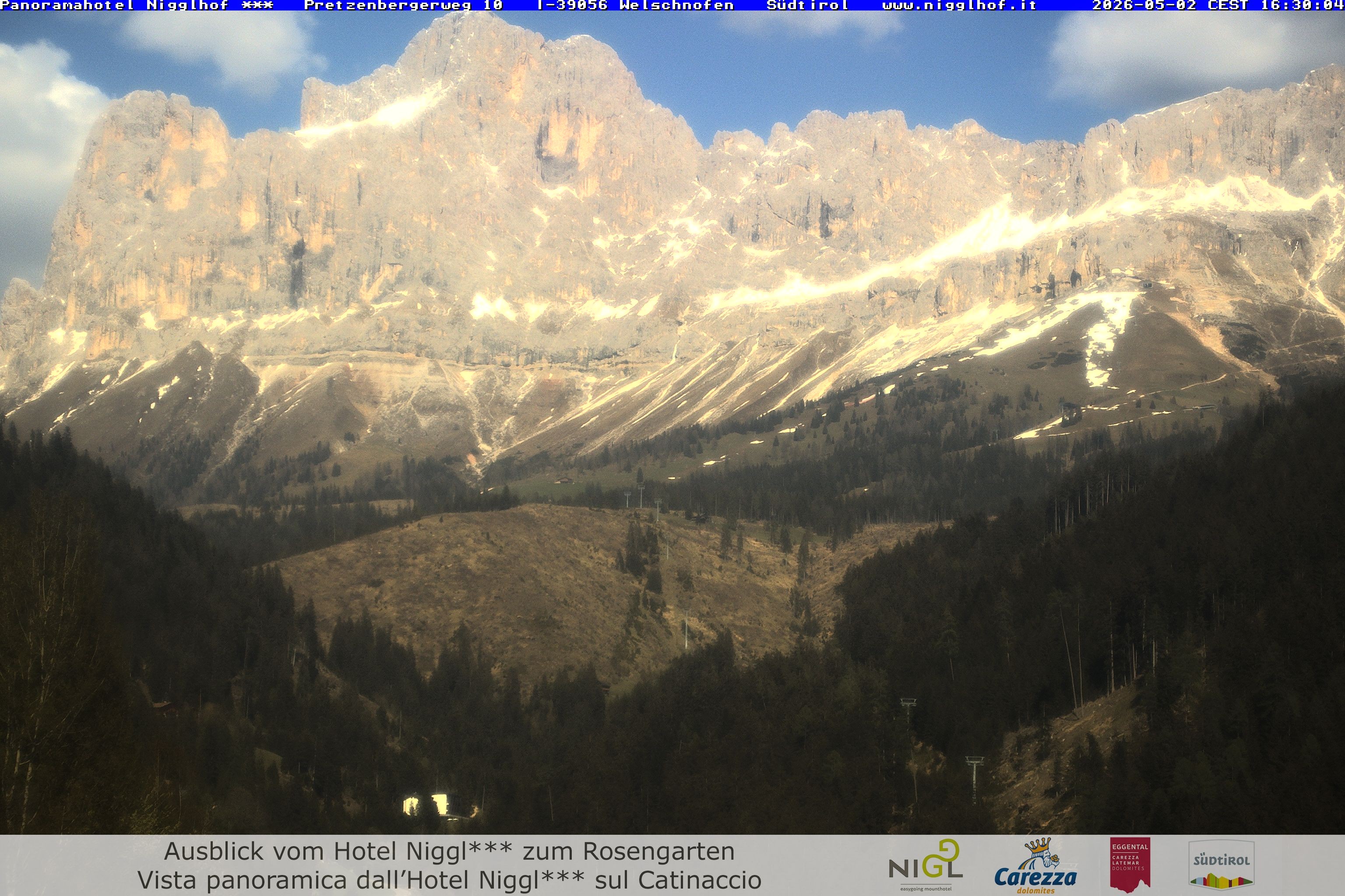 Archiv Foto Webcam Welschnofen: Hotel Nigglhof