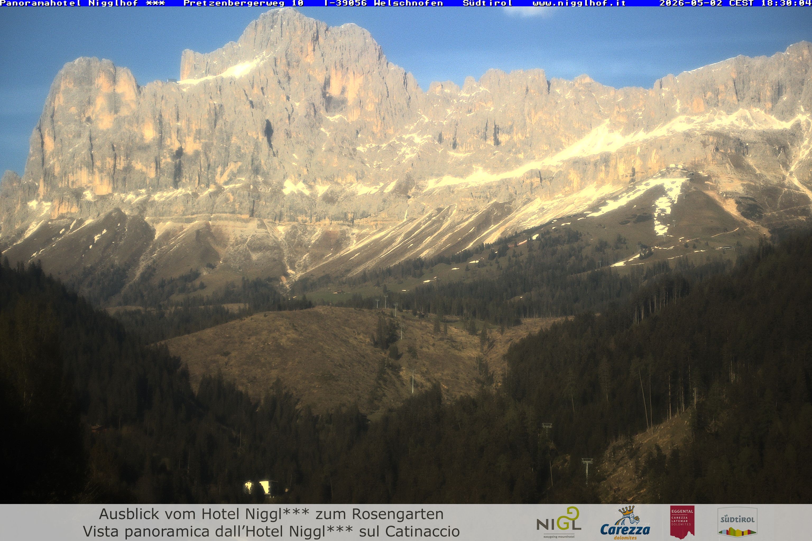 Archiv Foto Webcam Welschnofen: Hotel Nigglhof