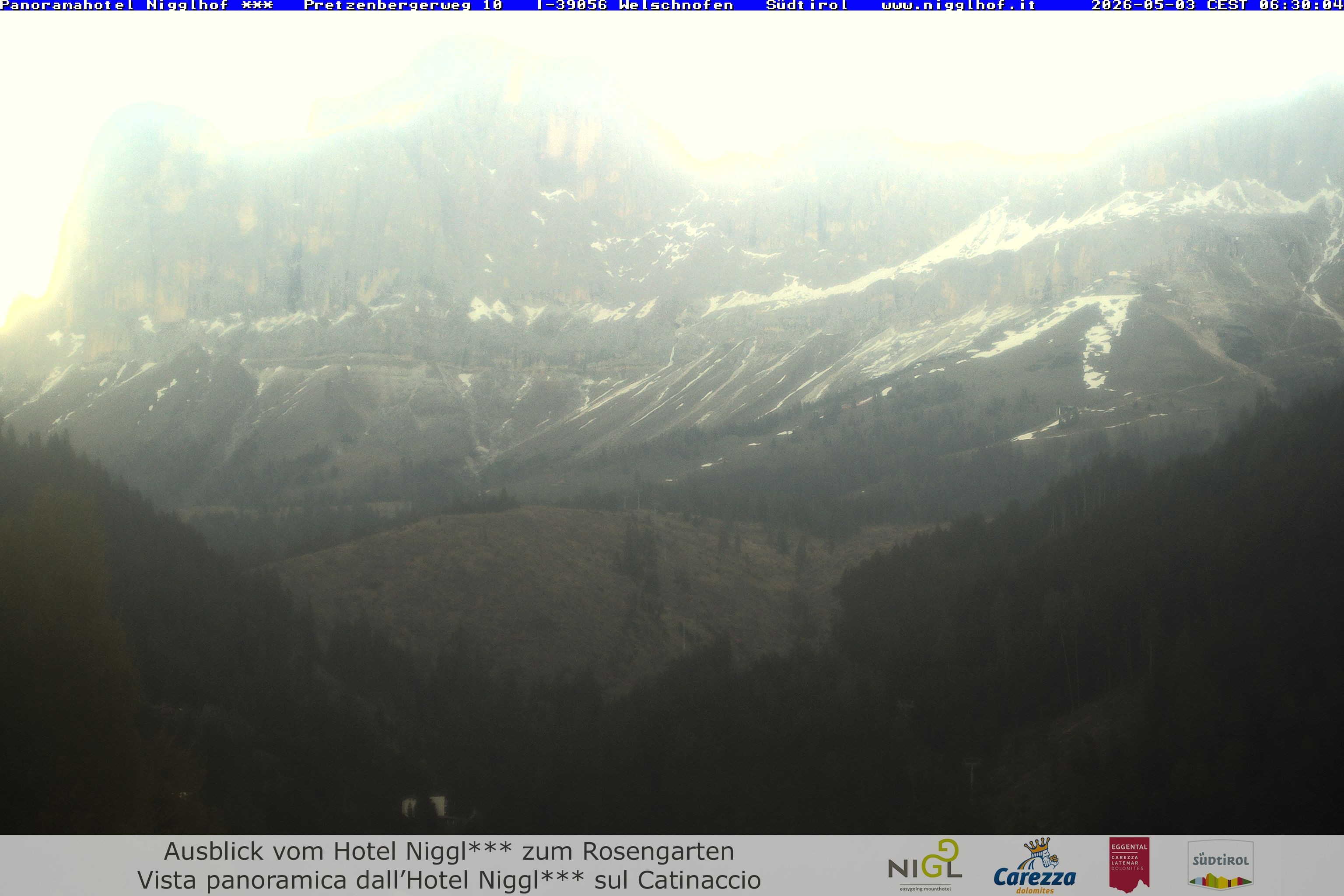Archiv Foto Webcam Welschnofen: Hotel Nigglhof