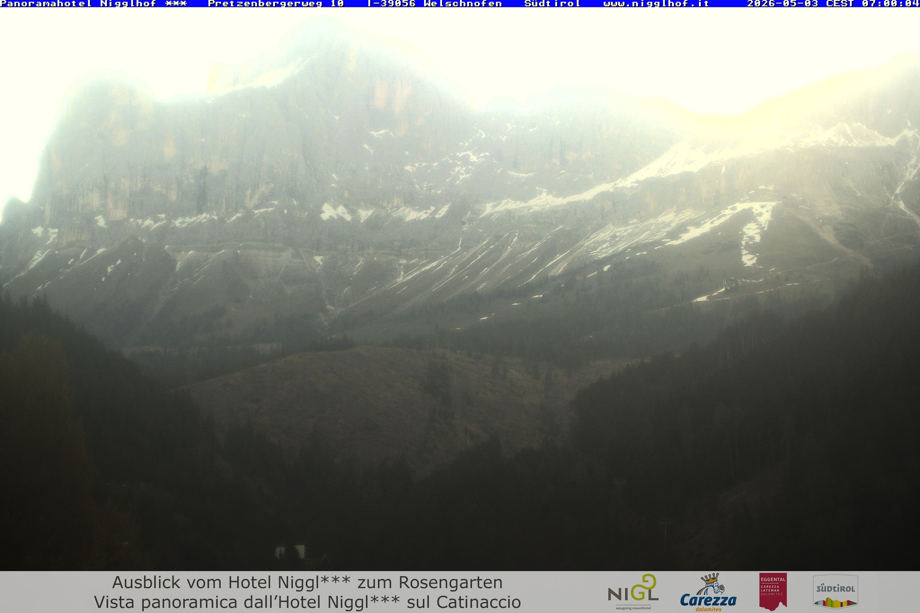 Archiv Foto Webcam Welschnofen: Hotel Nigglhof