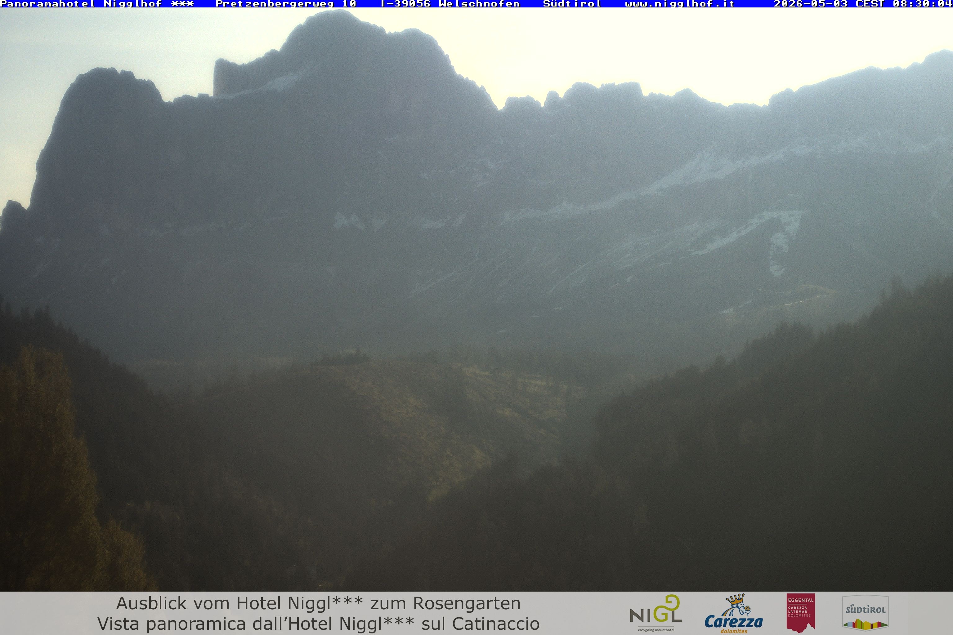 Archiv Foto Webcam Welschnofen: Hotel Nigglhof