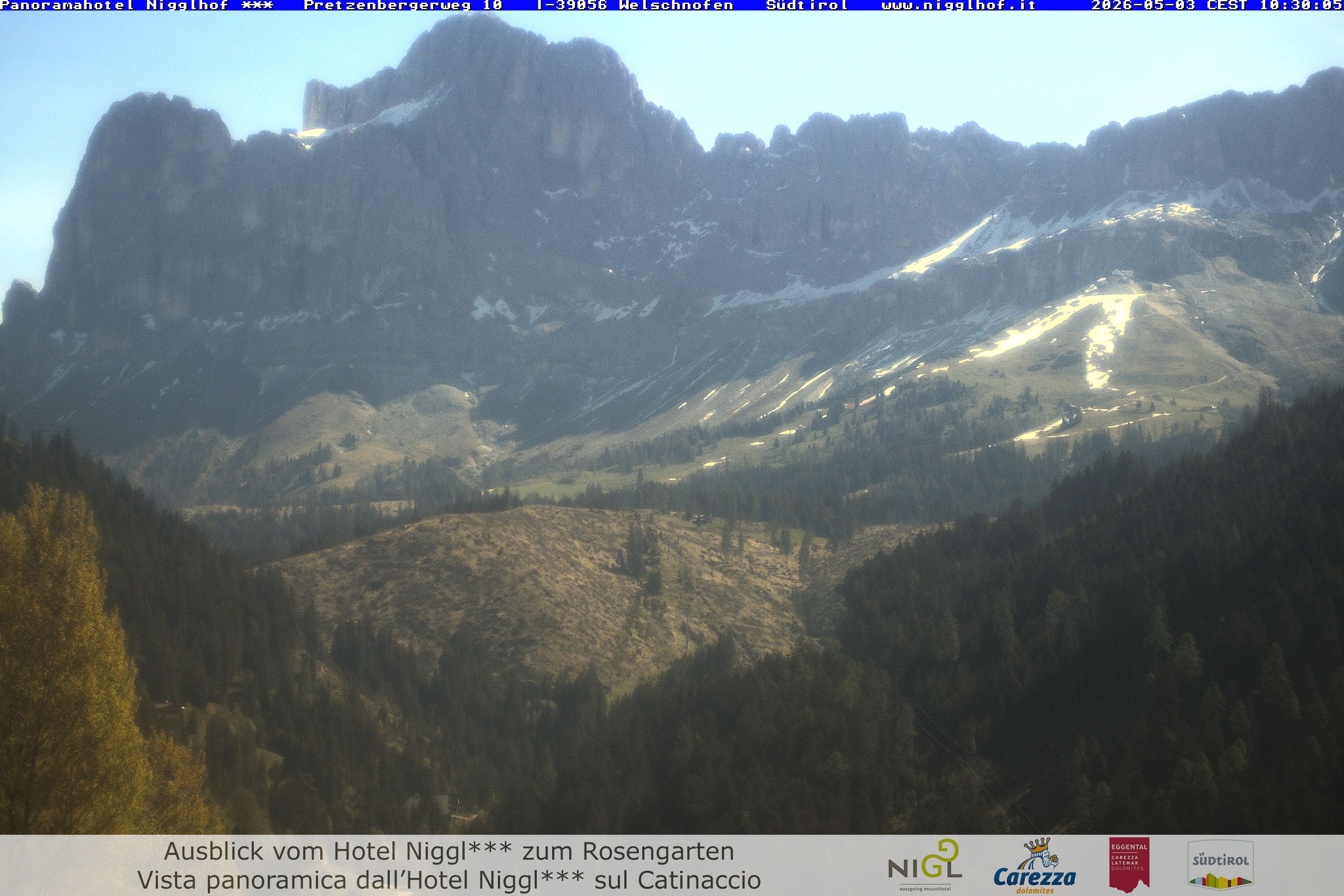 Archiv Foto Webcam Welschnofen: Hotel Nigglhof