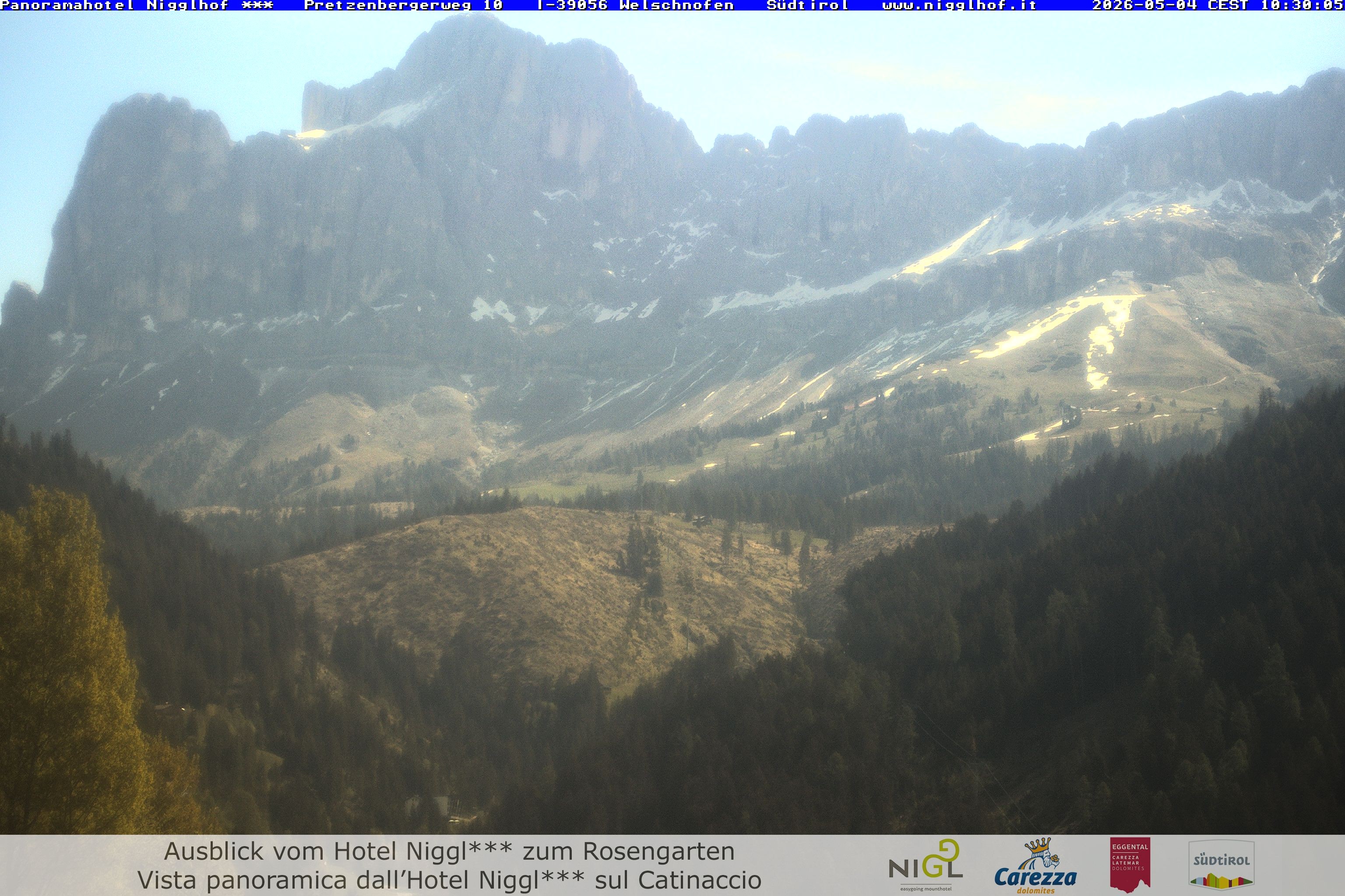 Archived image Webcam Welschnofen: Hotel Nigglhof