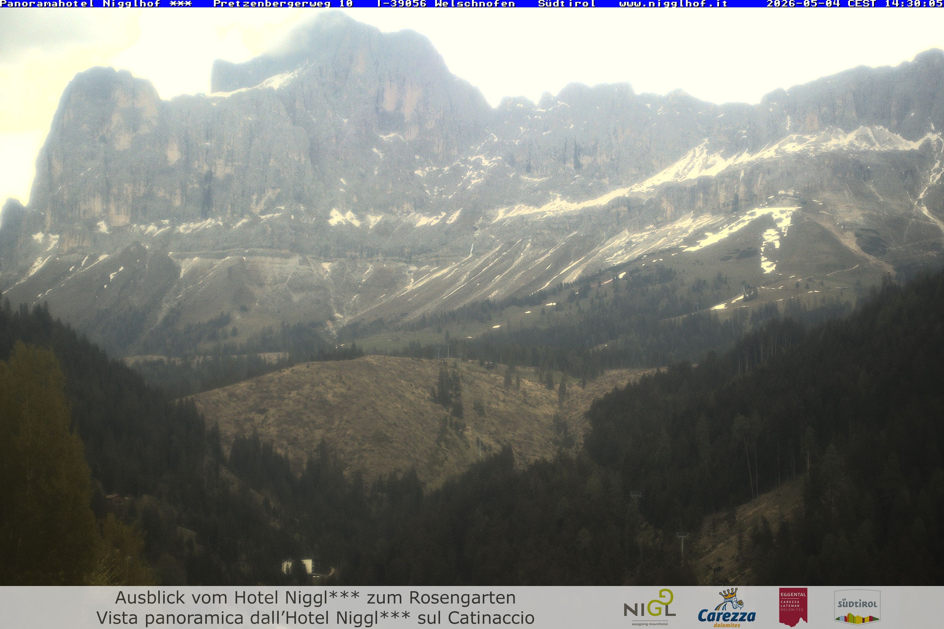 Archived image Webcam Welschnofen: Hotel Nigglhof