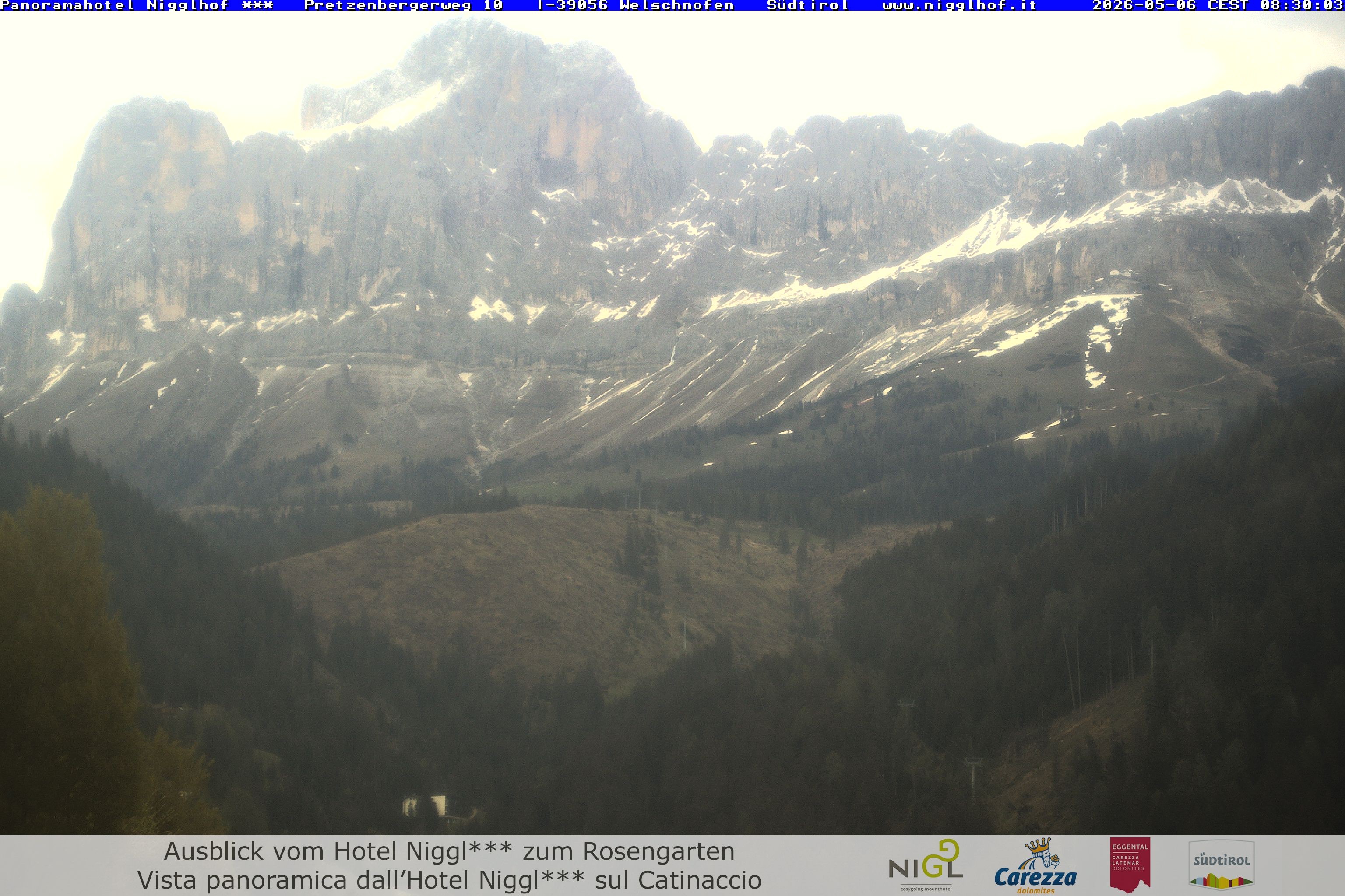 Archived image Webcam Welschnofen: Hotel Nigglhof