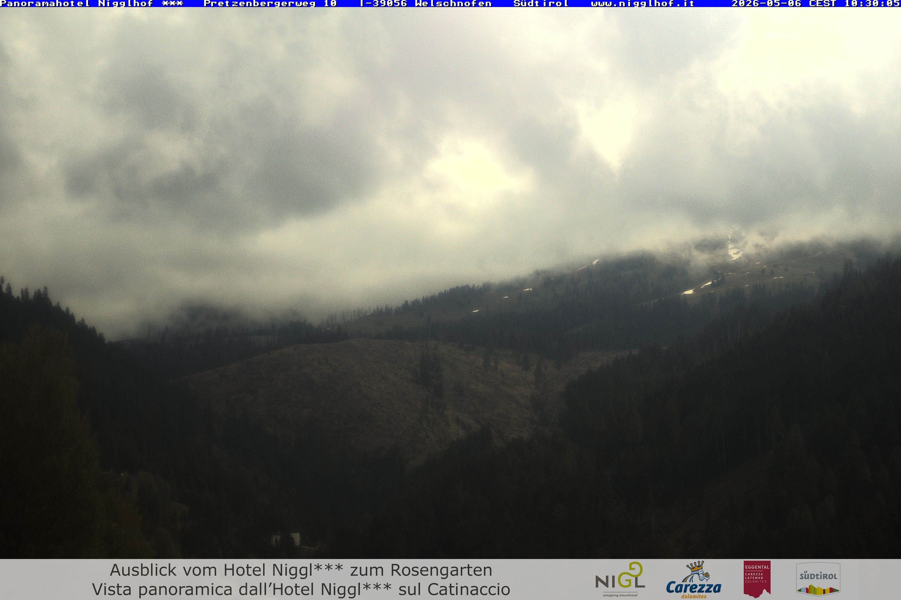 Archived image Webcam Welschnofen: Hotel Nigglhof