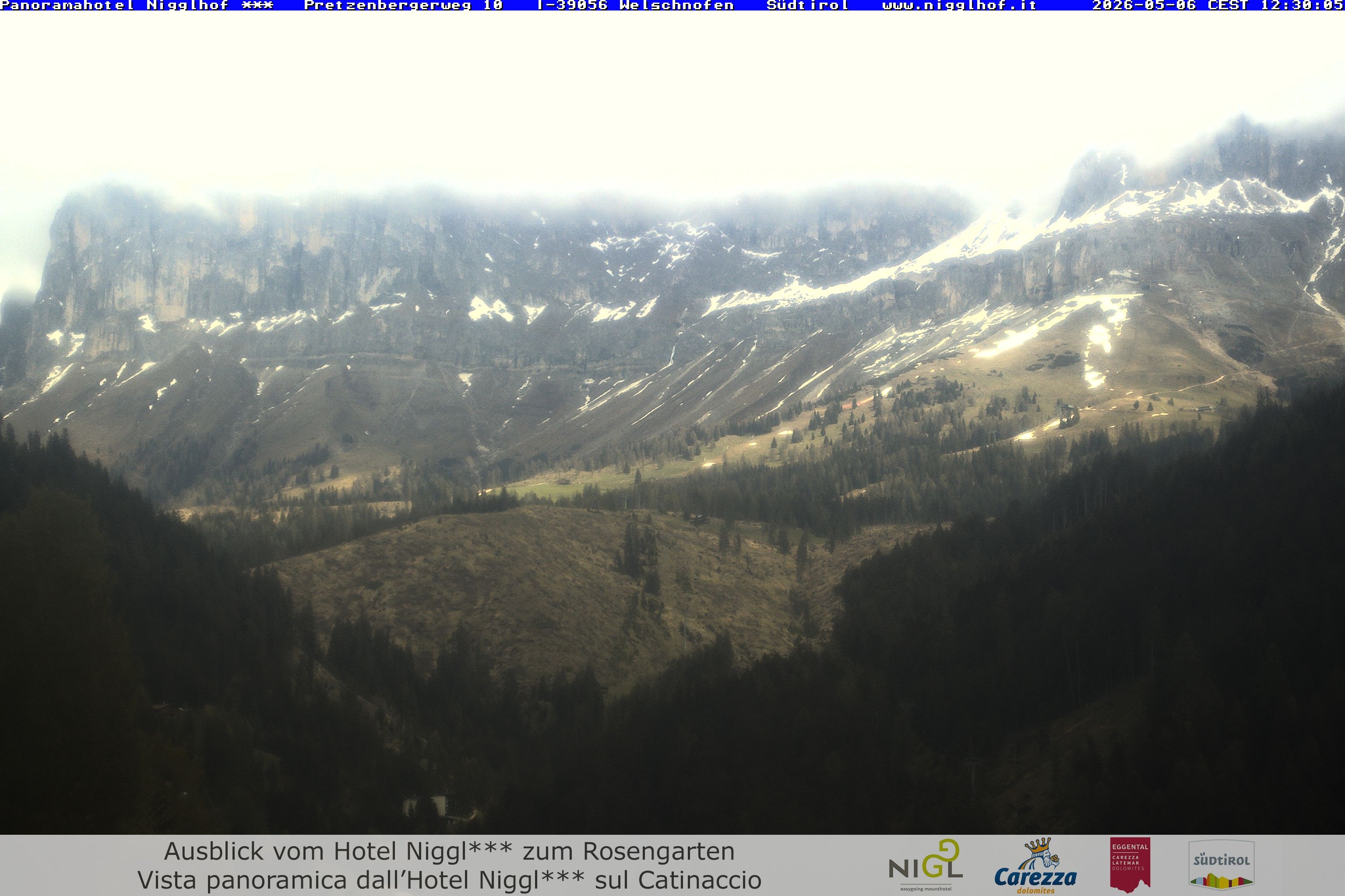 Archived image Webcam Welschnofen: Hotel Nigglhof