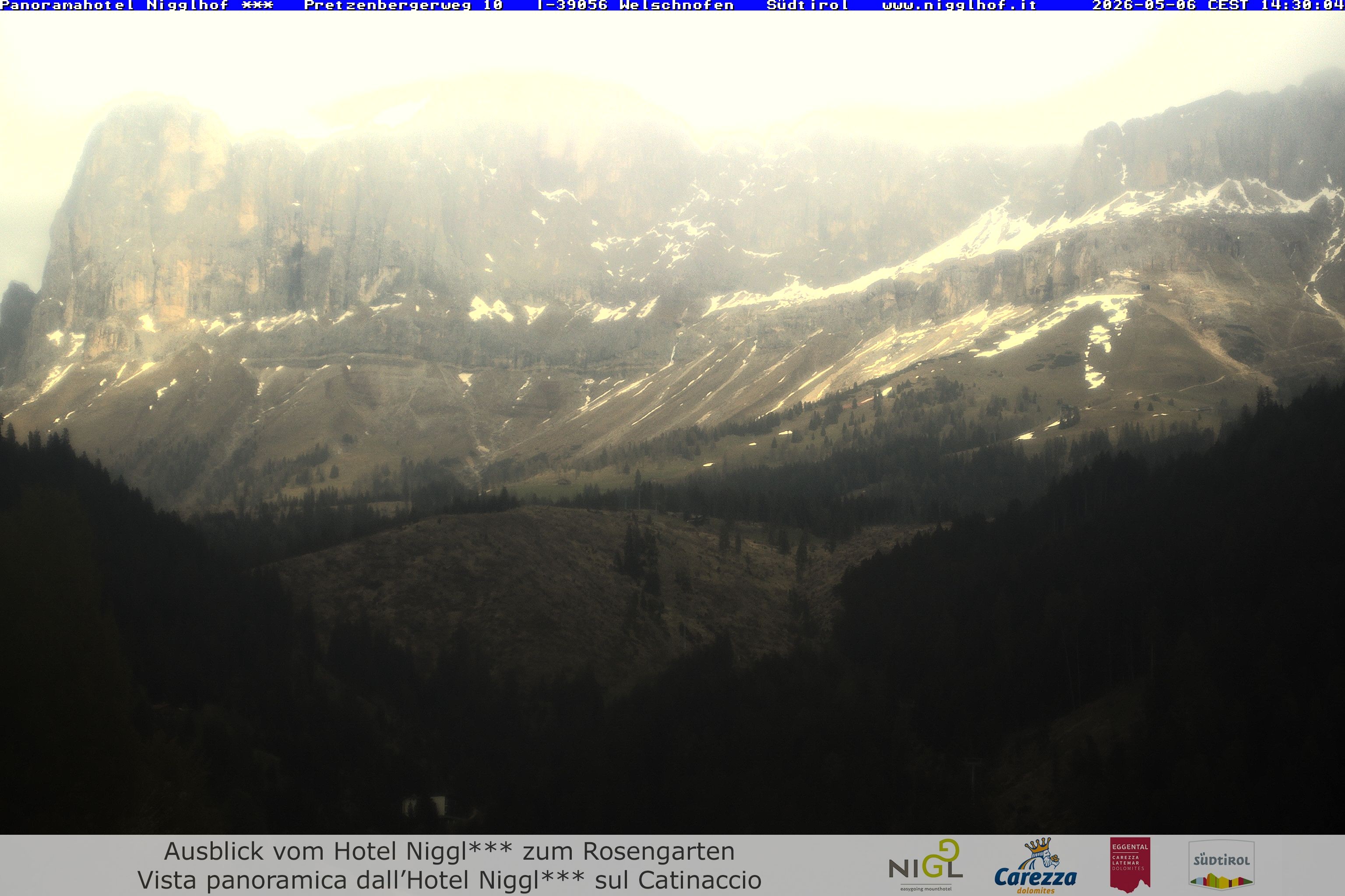 Archived image Webcam Welschnofen: Hotel Nigglhof