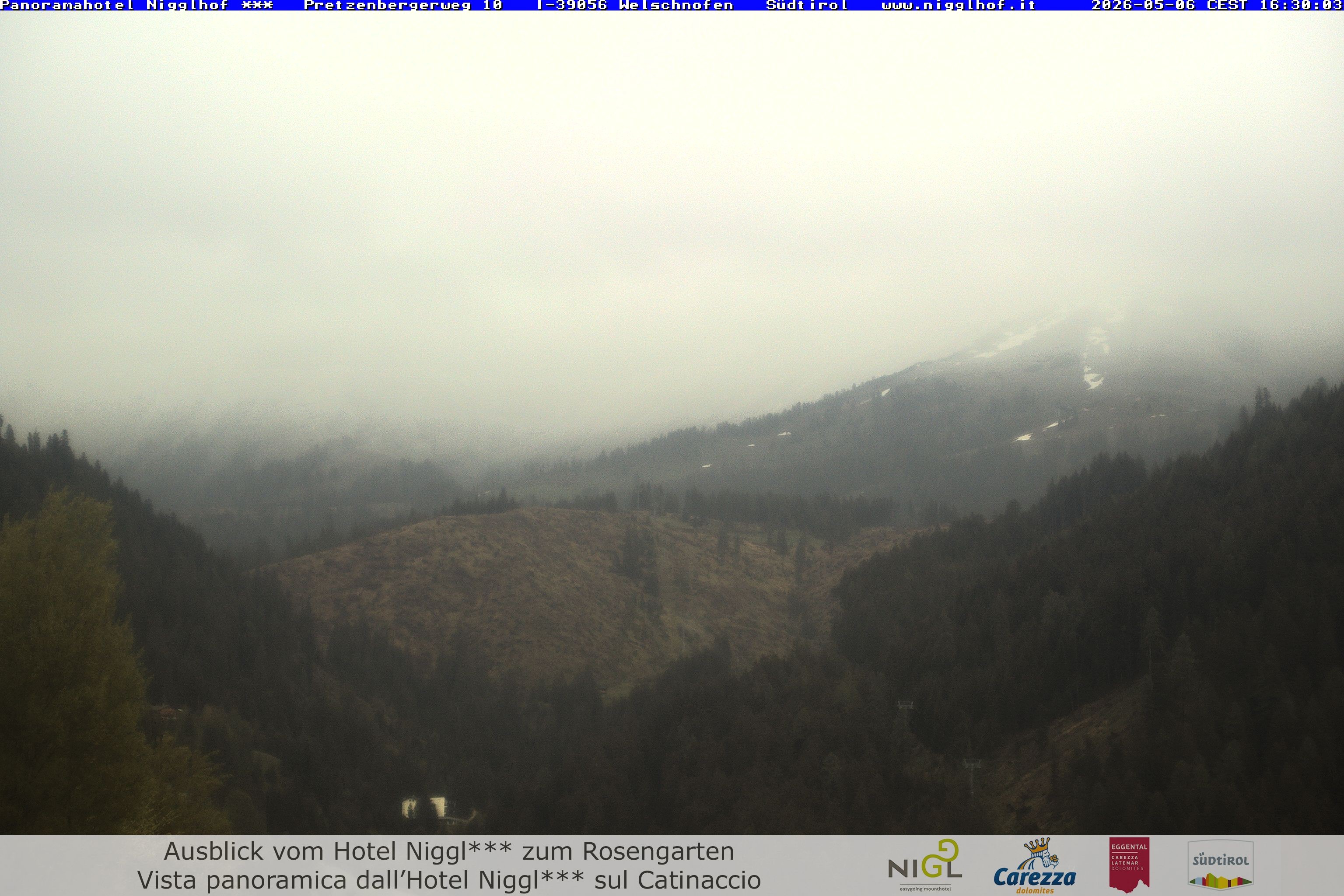 Archived image Webcam Welschnofen: Hotel Nigglhof