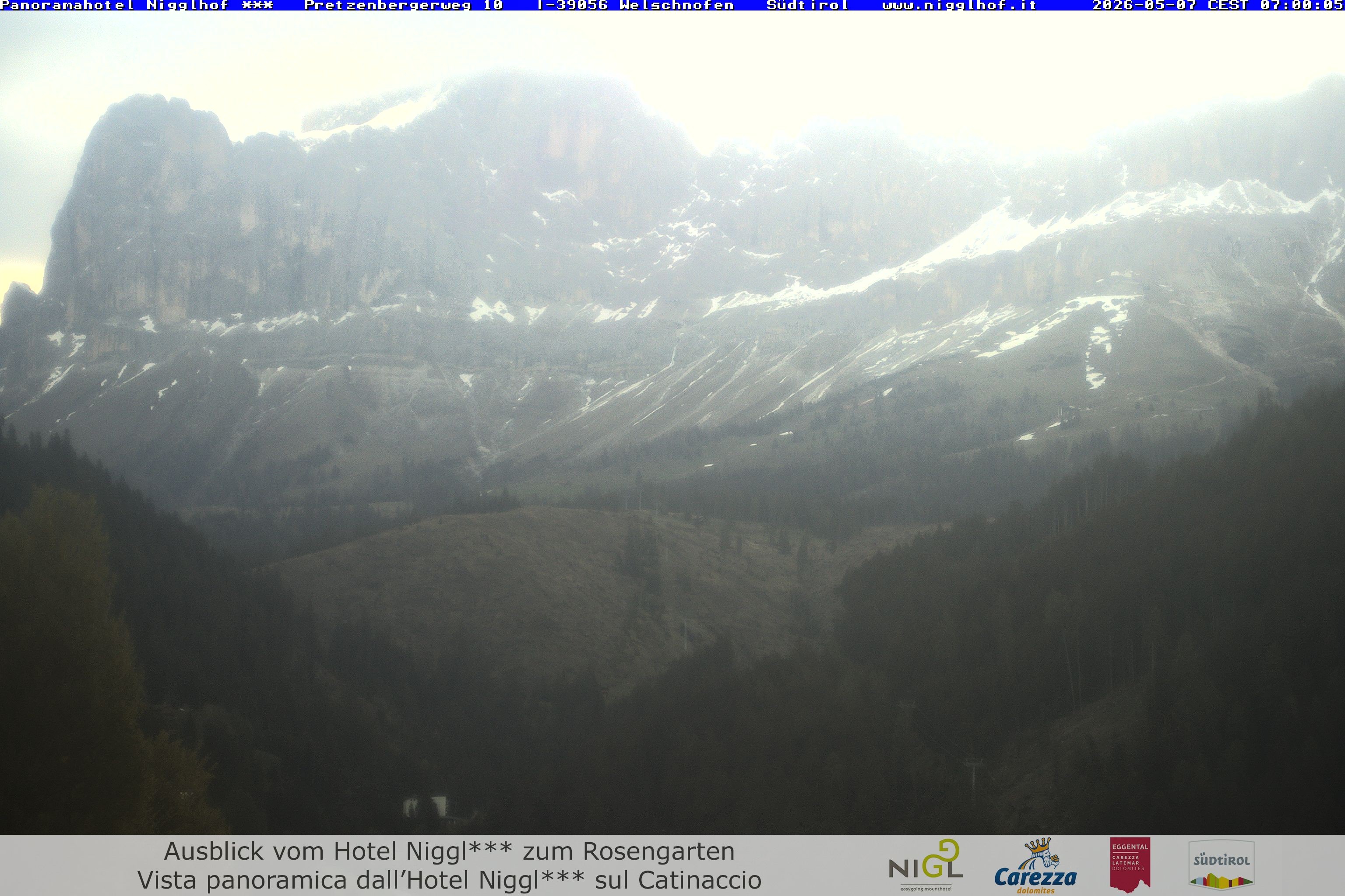 Archived image Webcam Welschnofen: Hotel Nigglhof