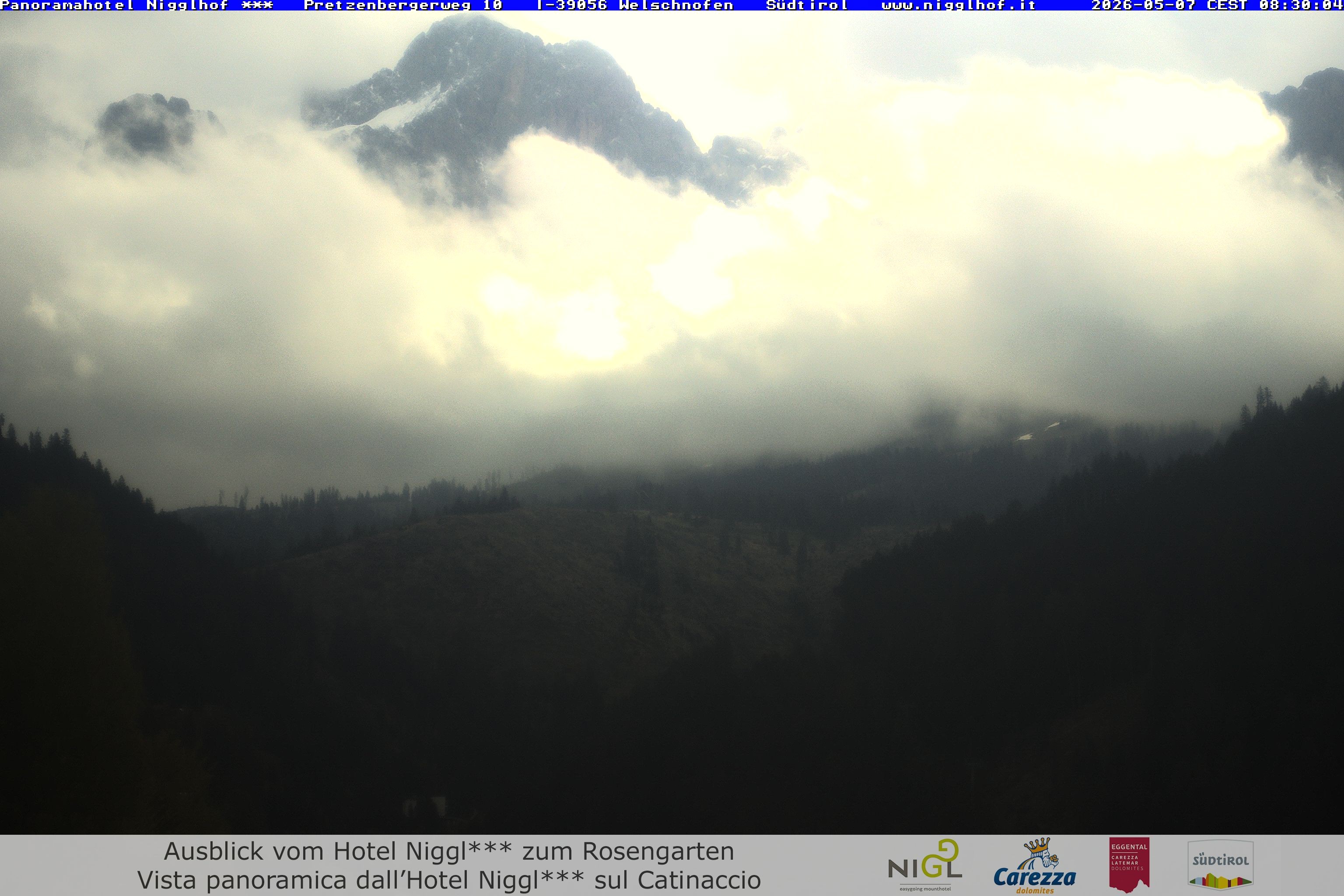 Archived image Webcam Welschnofen: Hotel Nigglhof