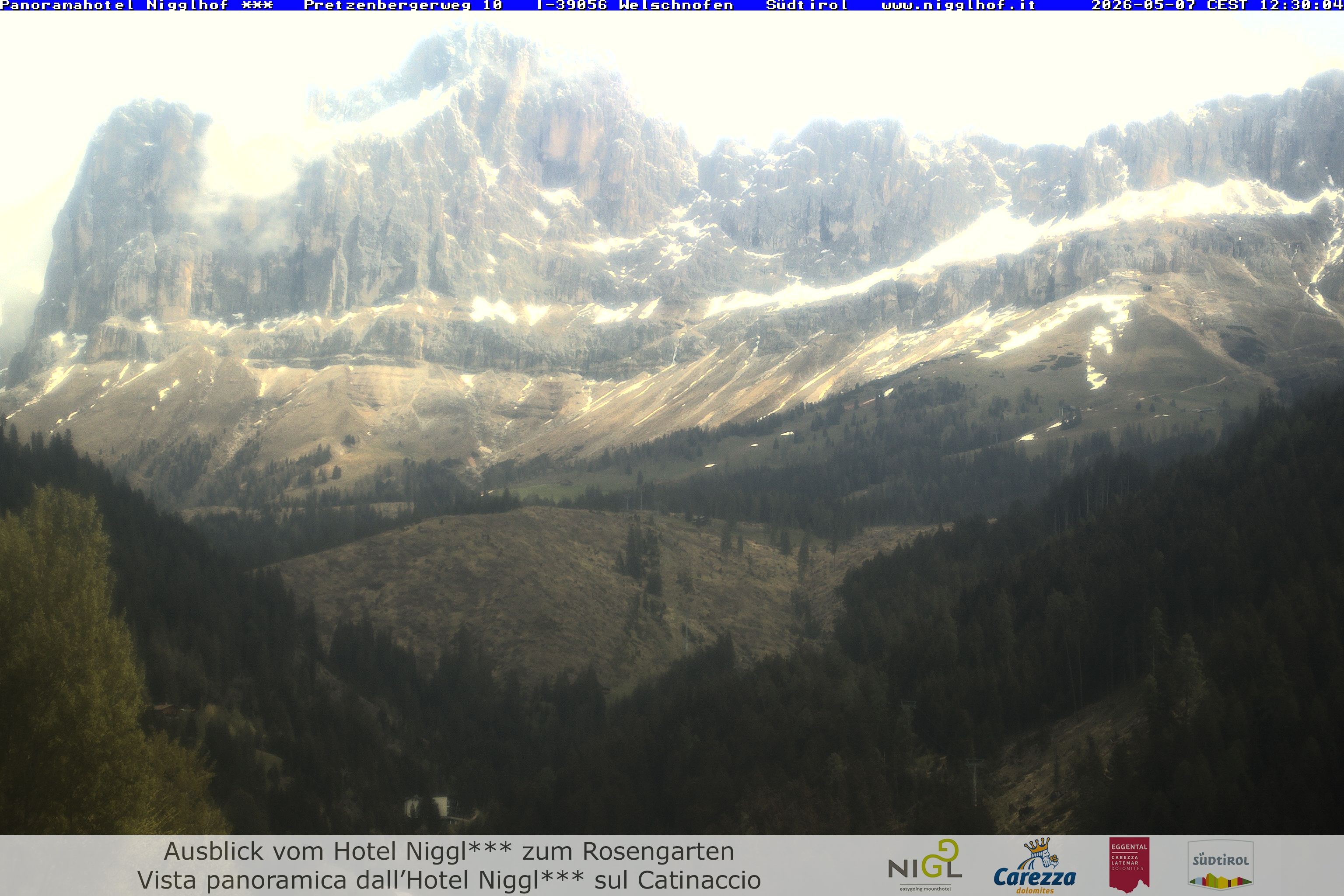 Archived image Webcam Welschnofen: Hotel Nigglhof