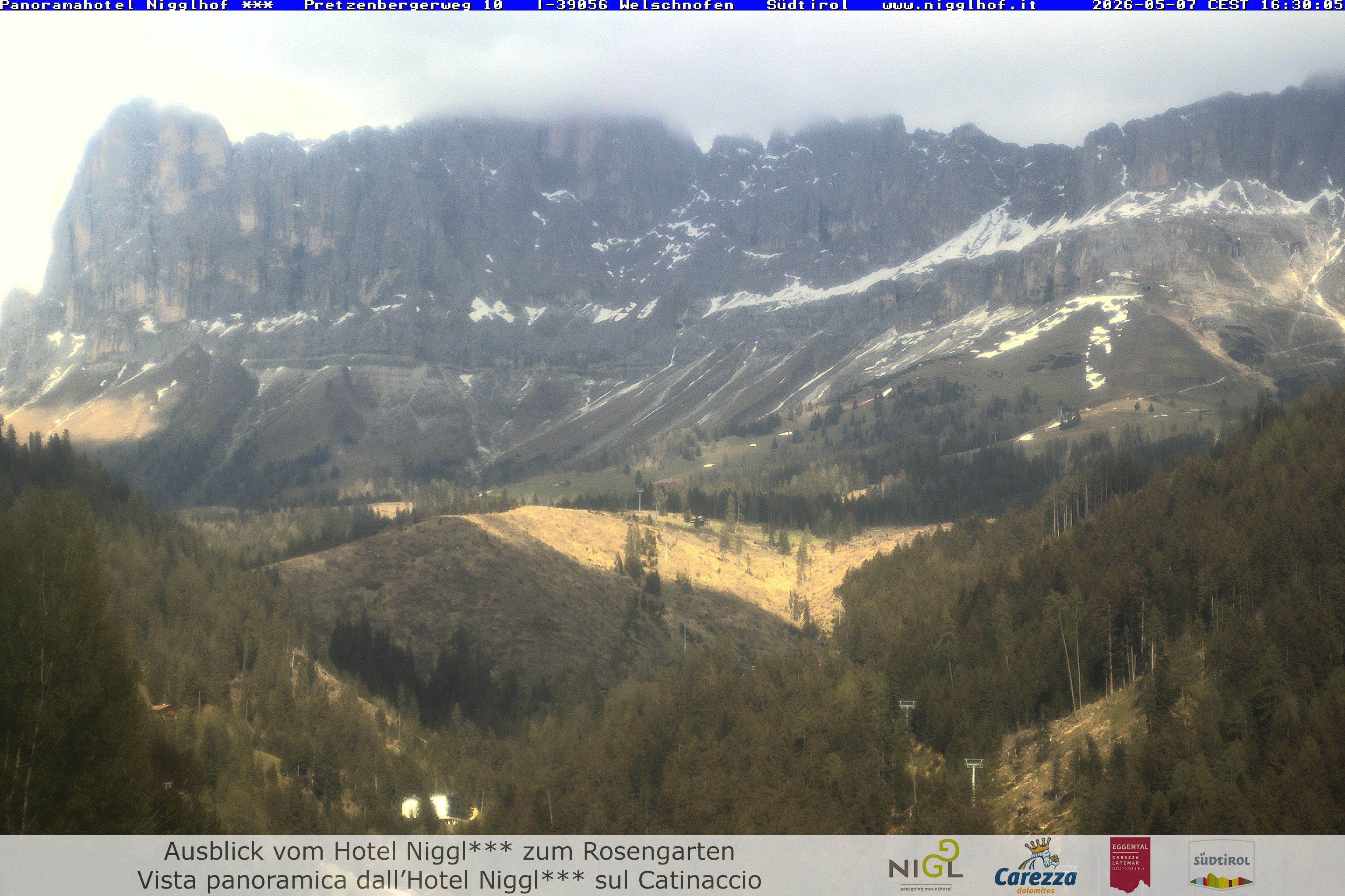 Archiv Foto Webcam Welschnofen: Hotel Nigglhof
