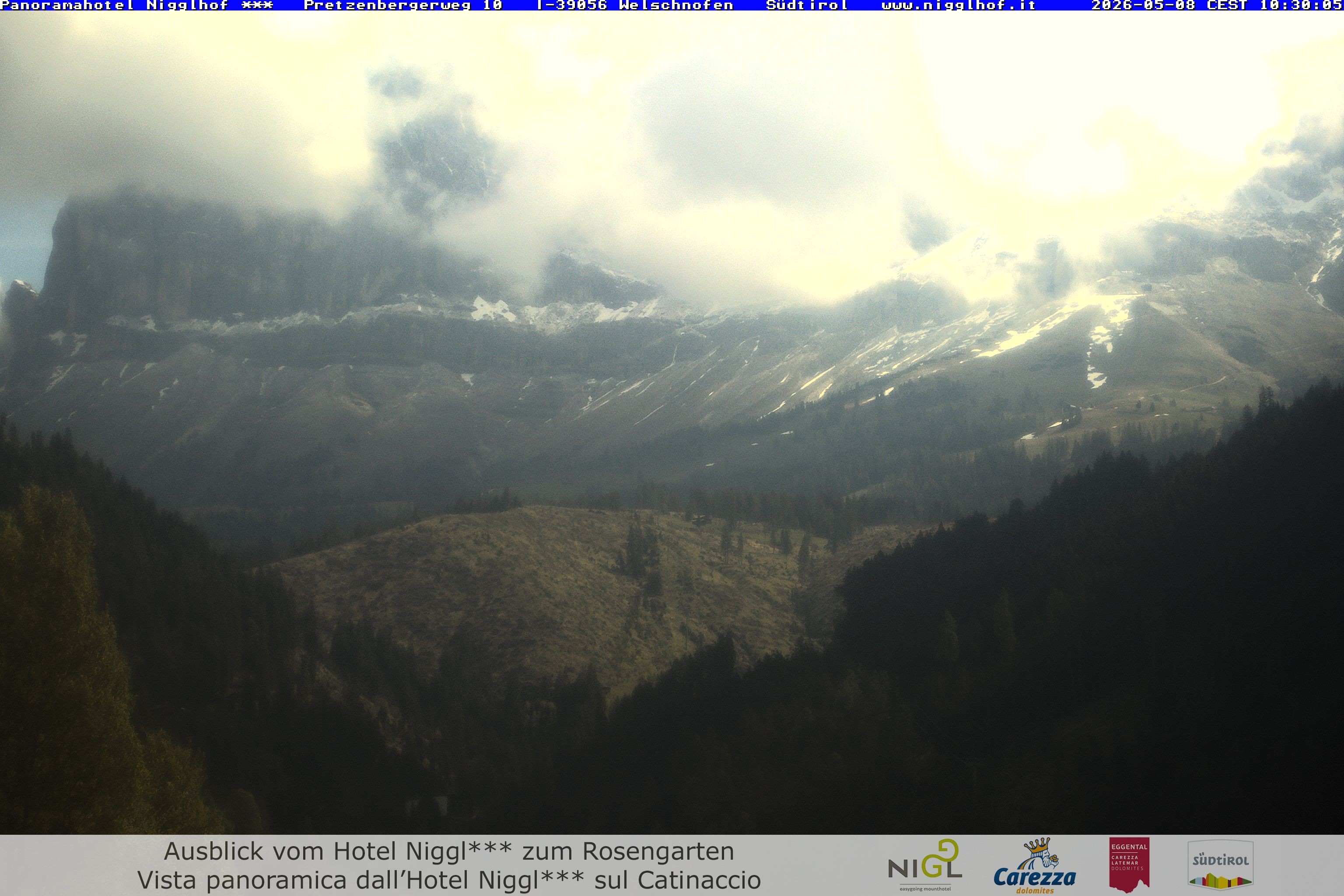 Archiv Foto Webcam Welschnofen: Hotel Nigglhof