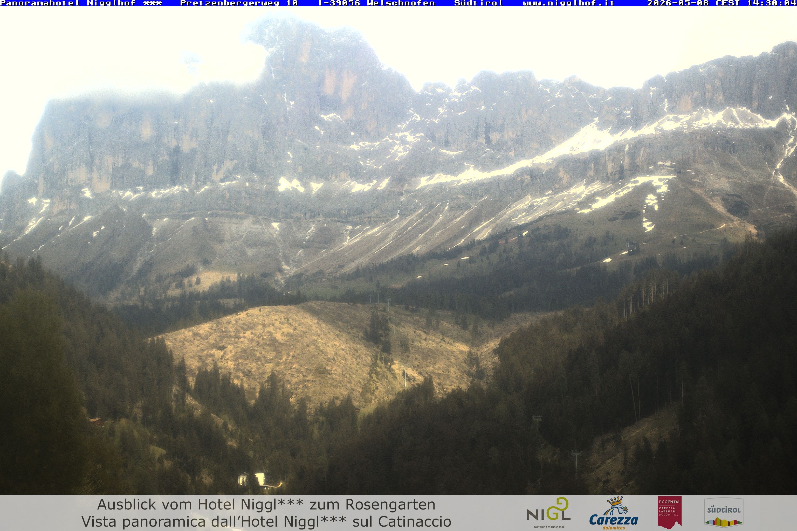 Archived image Webcam Welschnofen: Hotel Nigglhof