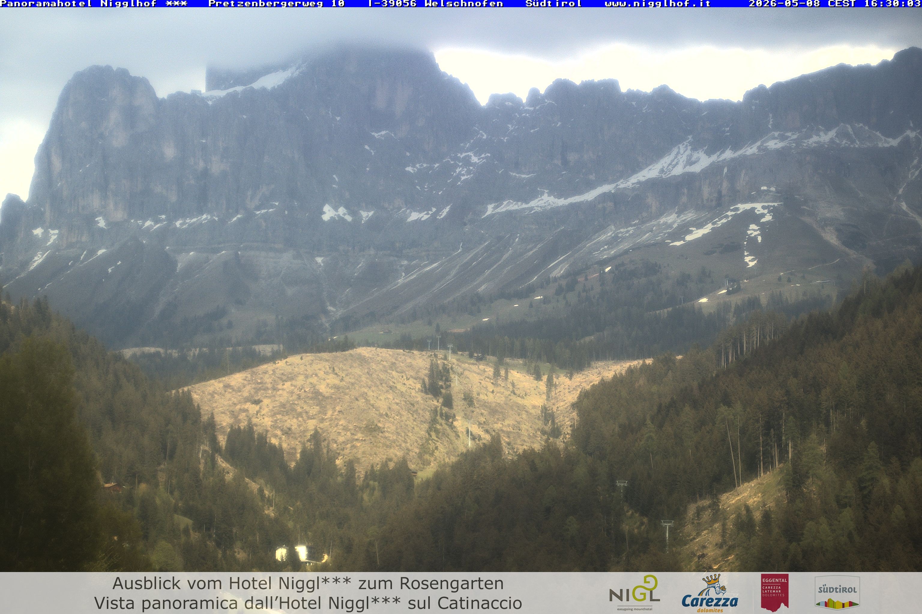 Archived image Webcam Welschnofen: Hotel Nigglhof