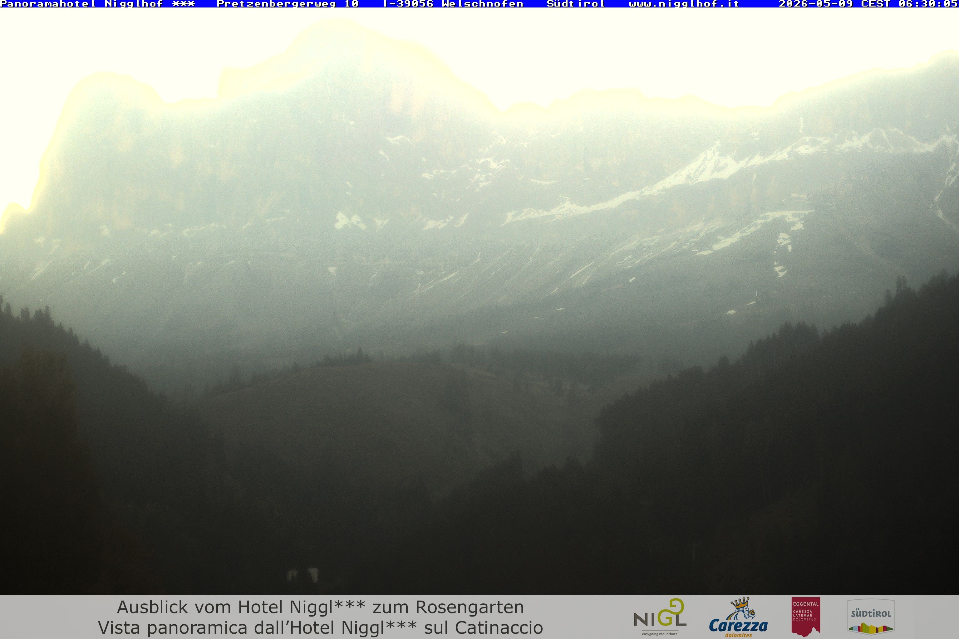Archived image Webcam Welschnofen: Hotel Nigglhof