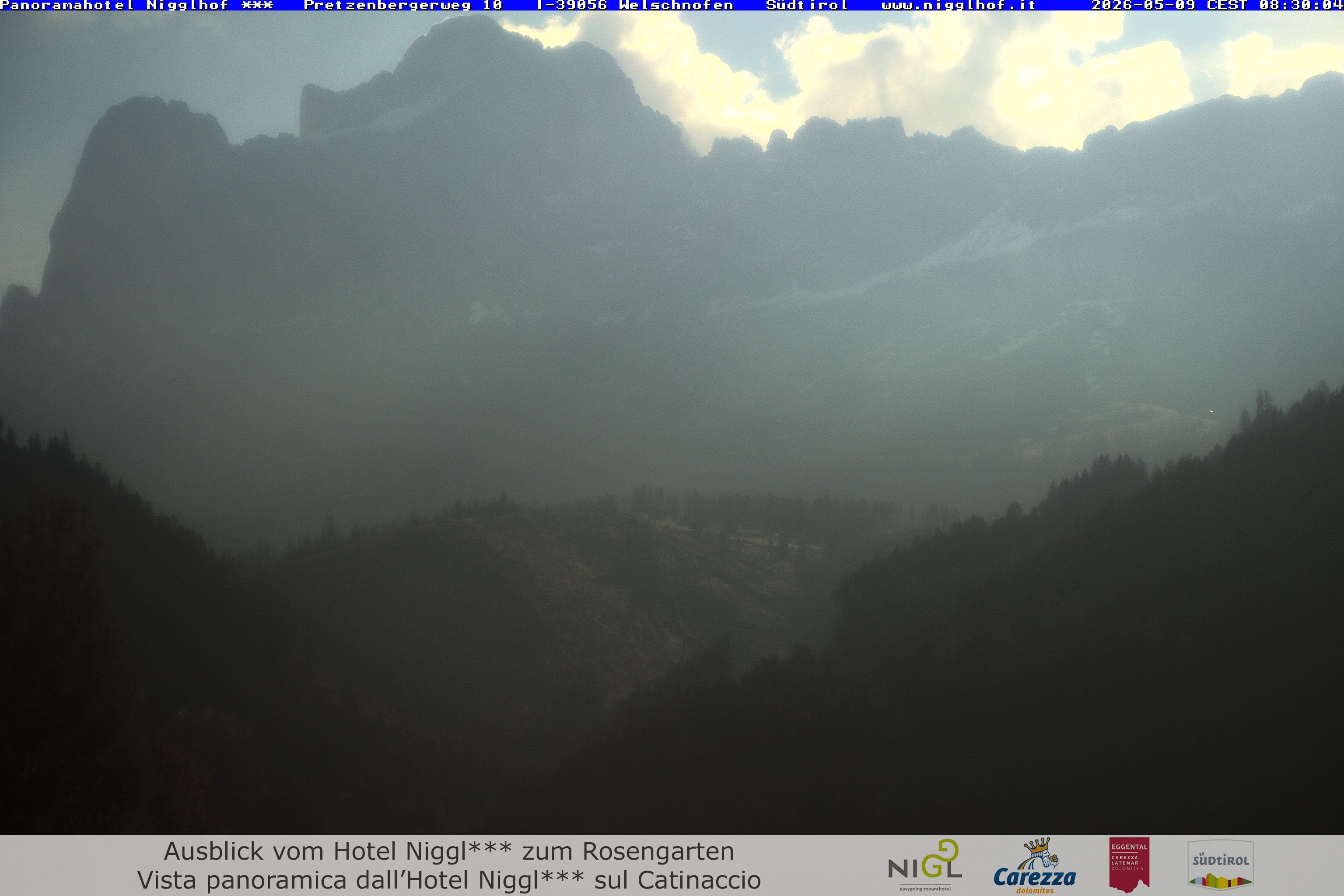 Archived image Webcam Welschnofen: Hotel Nigglhof