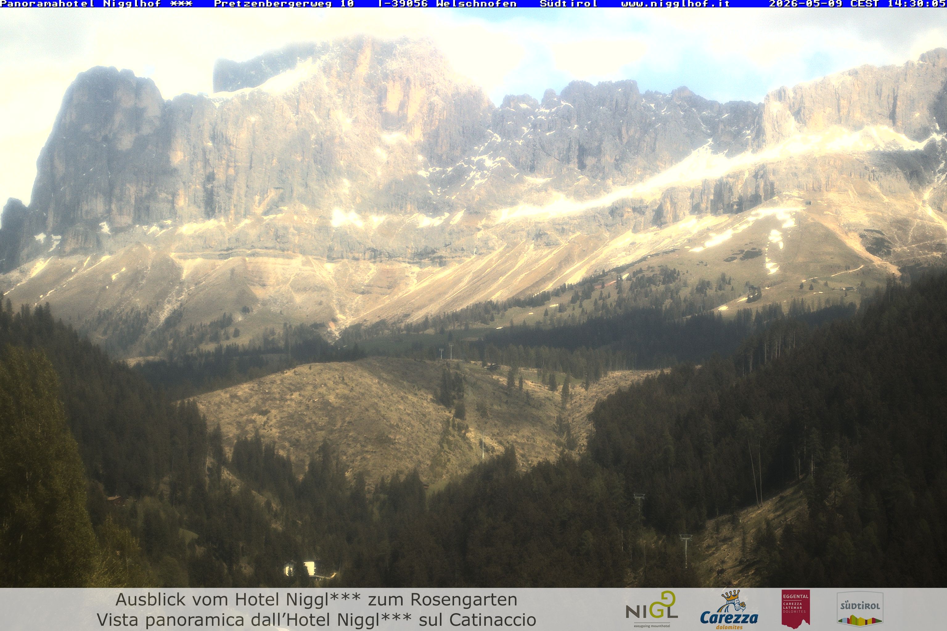 Archiv Foto Webcam Welschnofen: Hotel Nigglhof