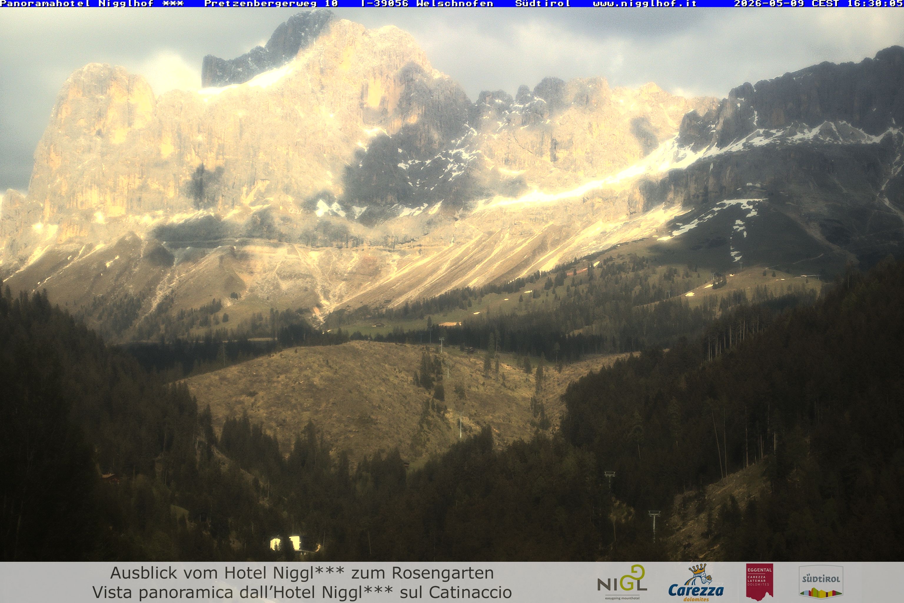 Archiv Foto Webcam Welschnofen: Hotel Nigglhof