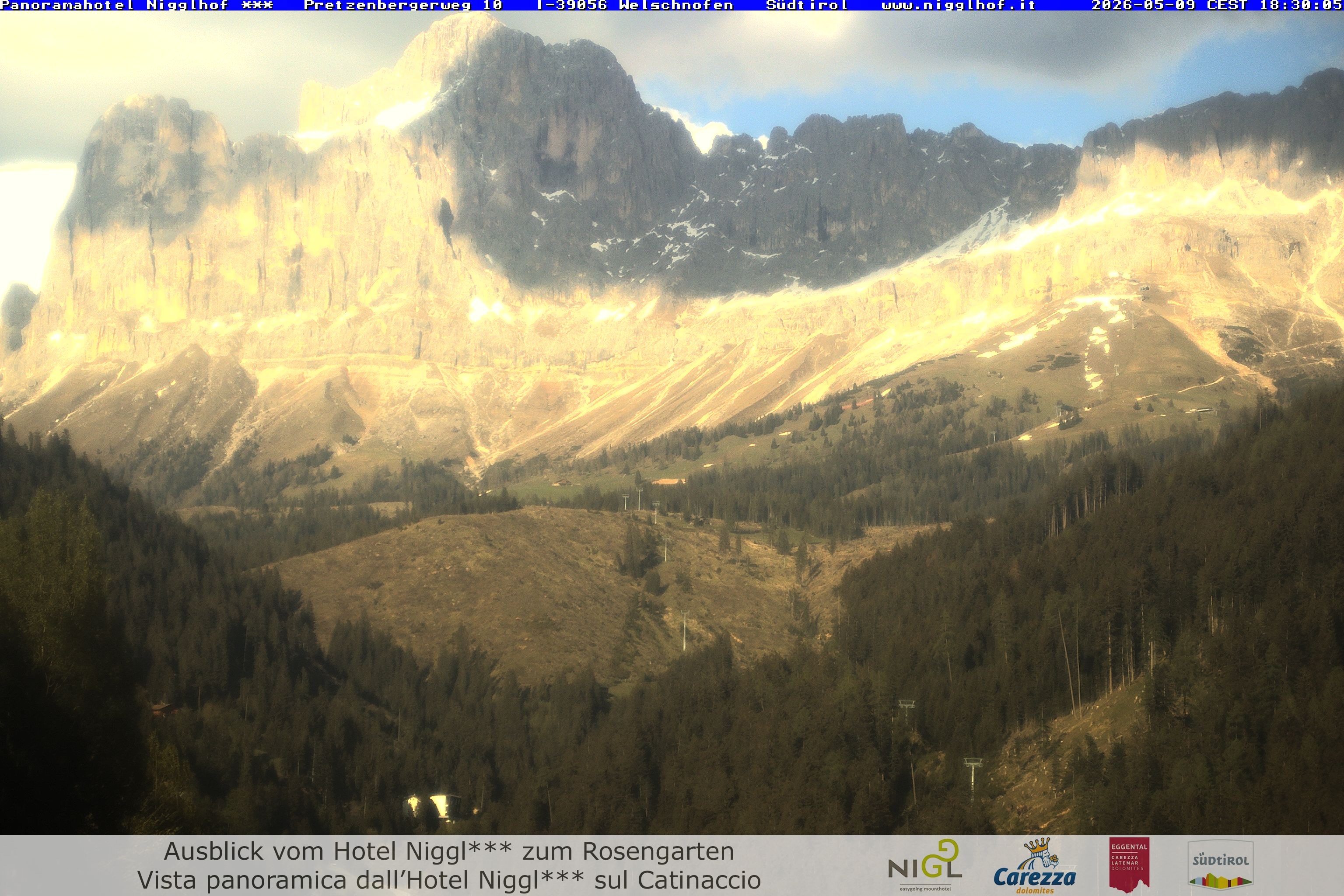 Archiv Foto Webcam Welschnofen: Hotel Nigglhof