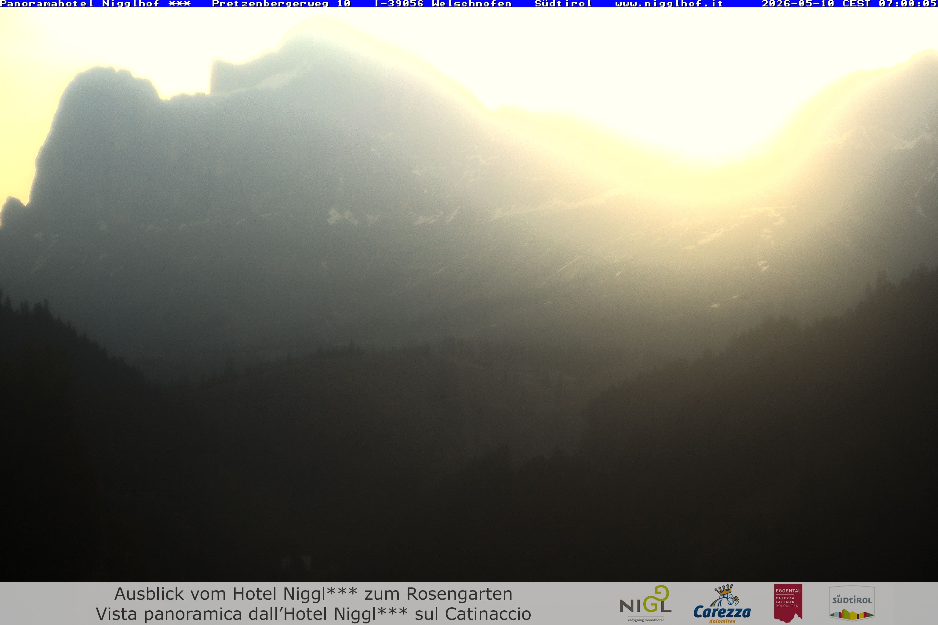 Archived image Webcam Welschnofen: Hotel Nigglhof