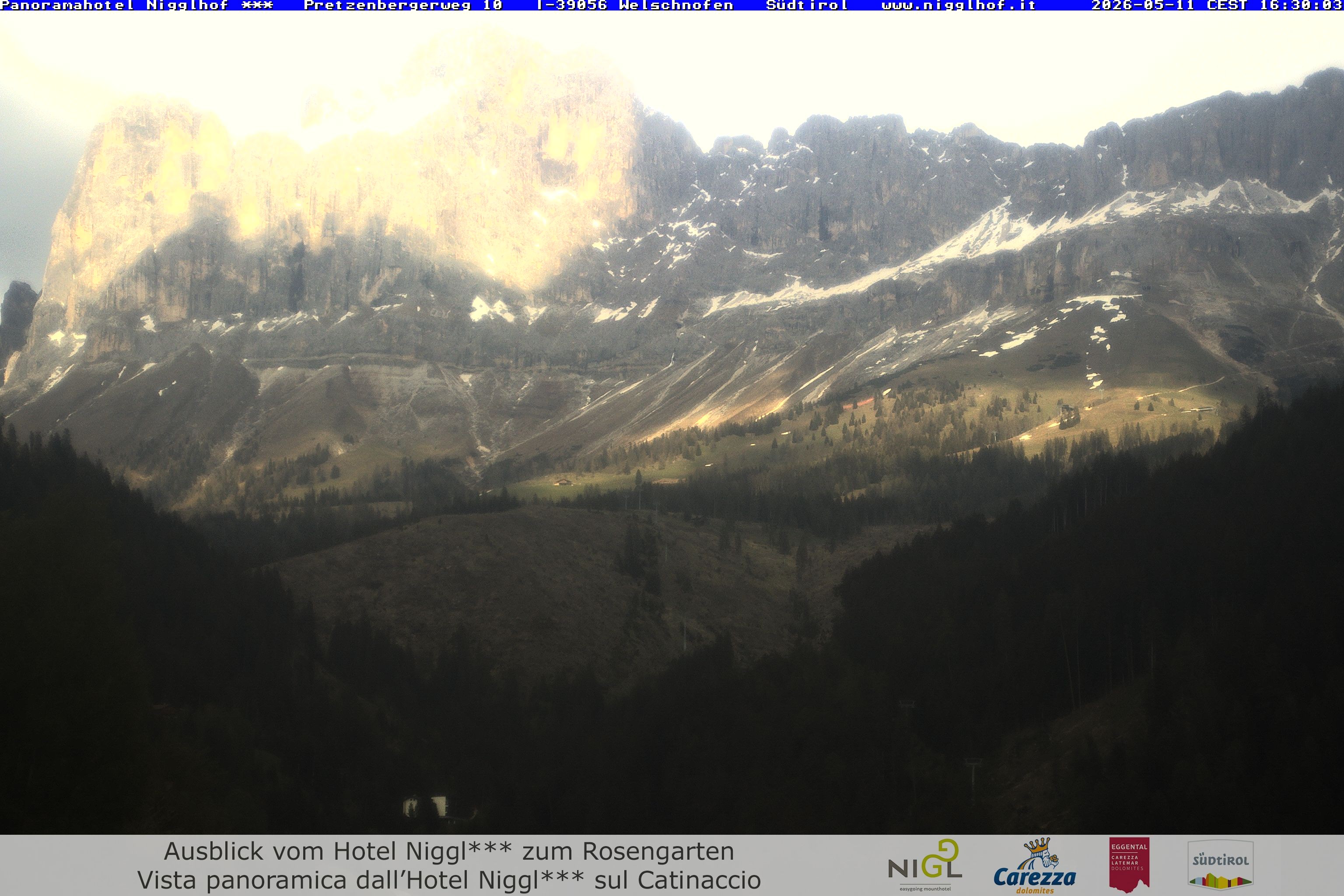 Archiv Foto Webcam Welschnofen: Hotel Nigglhof