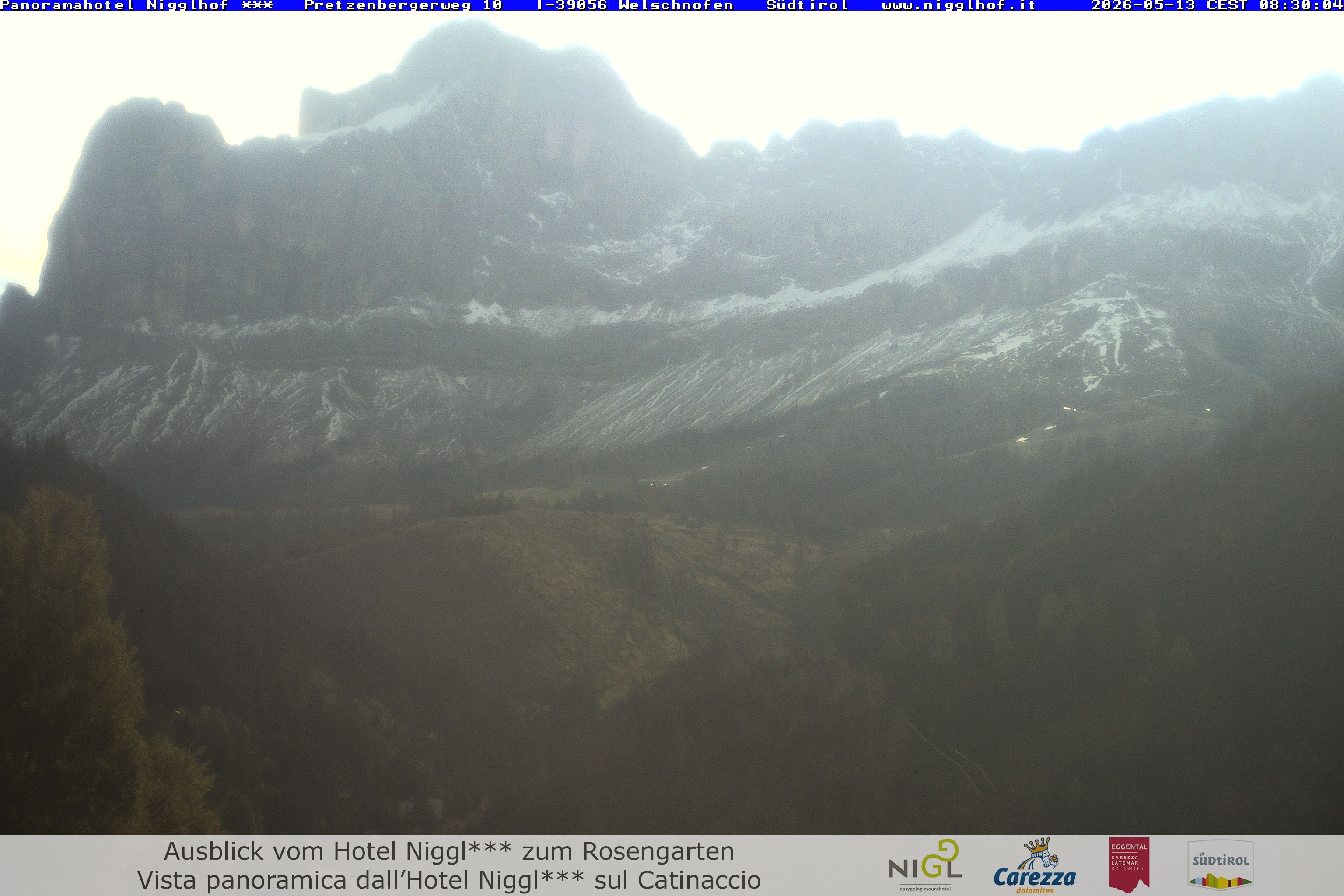 Archived image Webcam Welschnofen: Hotel Nigglhof