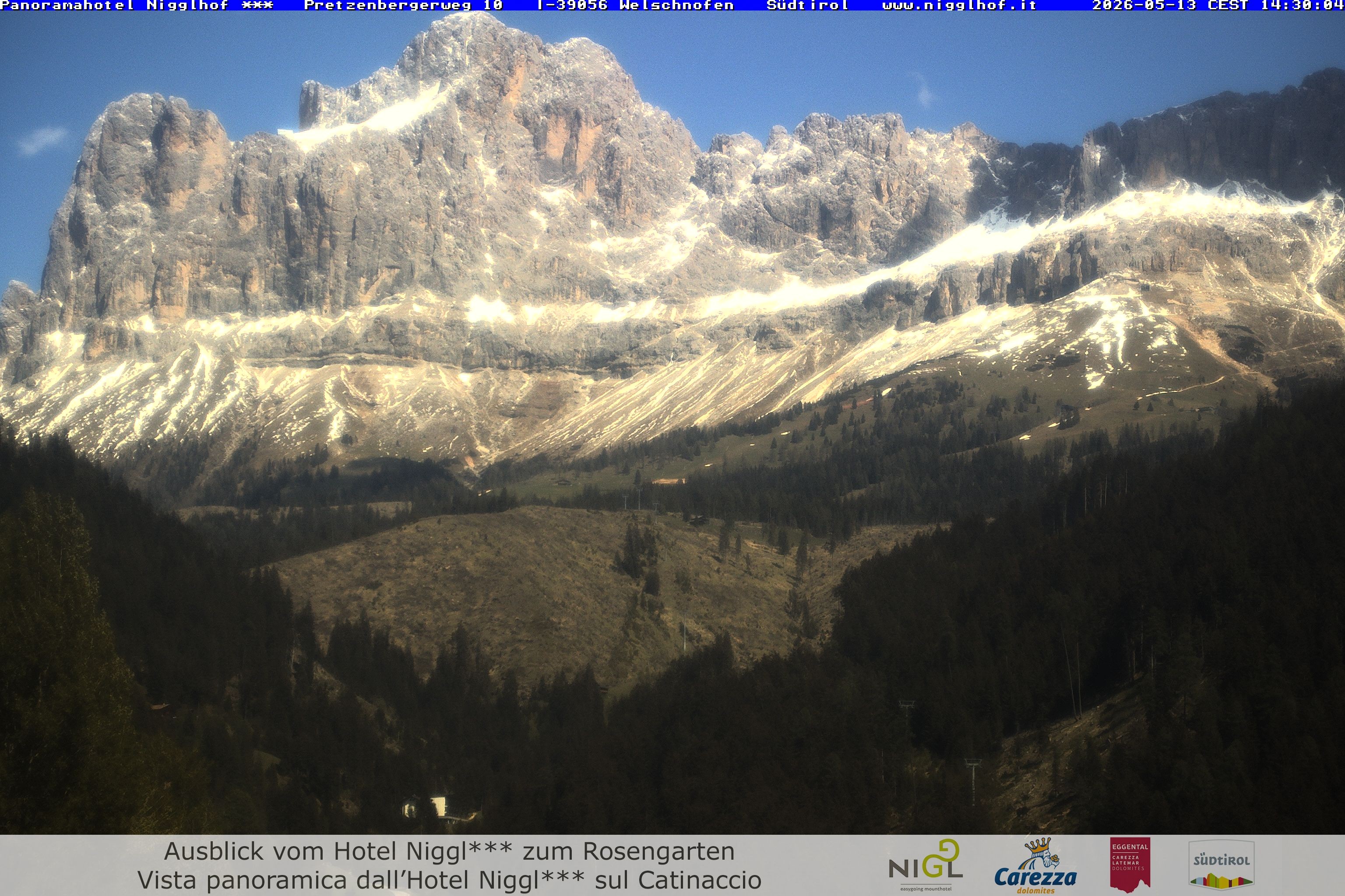 Archiv Foto Webcam Welschnofen: Hotel Nigglhof